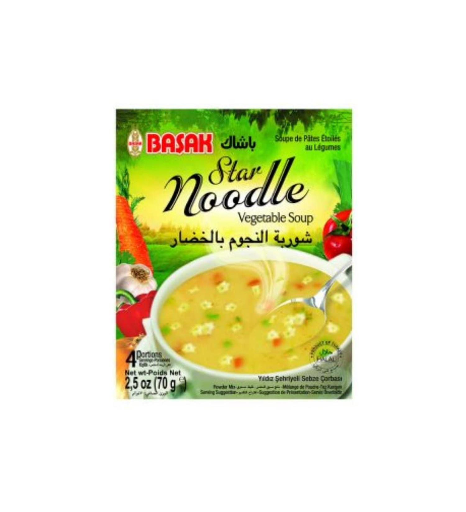 Basak Star Noodle Soup (Yildiz Sehriye) 70gr x 30 pack