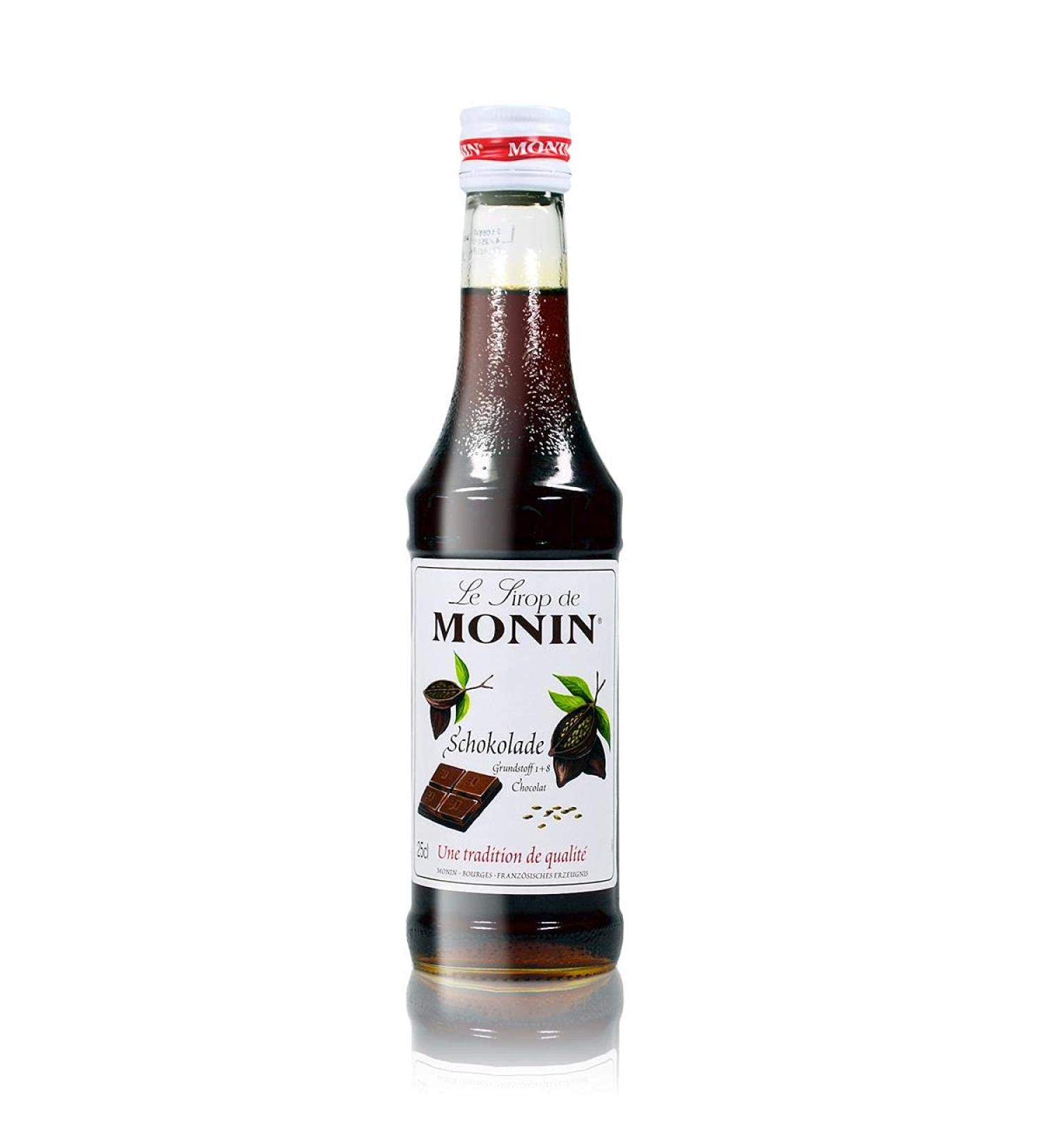 Monin Chocolate Nuts Syrup 250ml - Pack of 1 - Buy Online on GoSupps.com