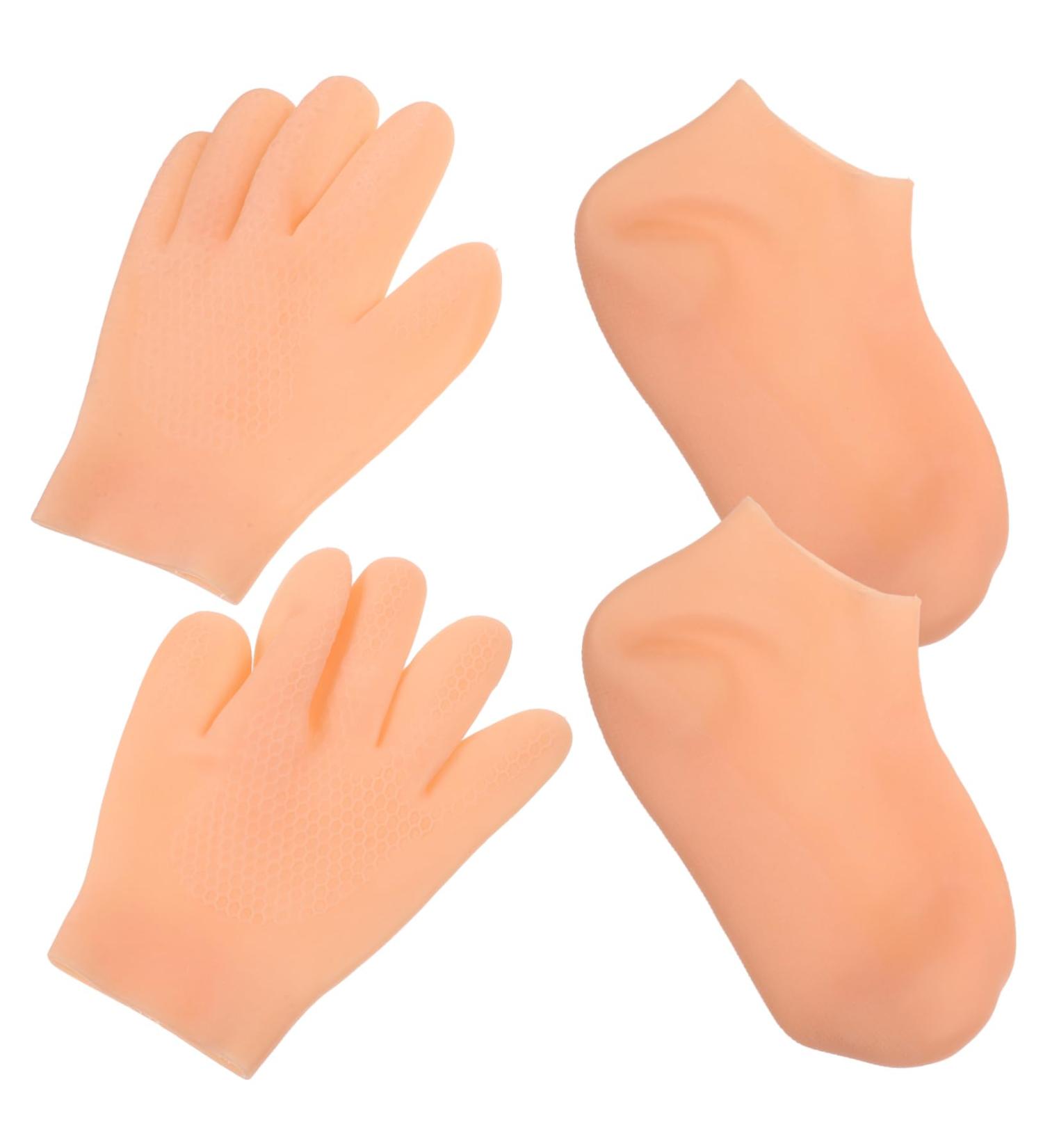 HAPINARY Moisturising Socks 1 Set Sole of Foot moisturizing Gloves for Women Miss moisturizing Skin moisturizing Socks Waterproof Socks Care Female moisturizing Gloves Ladies Socks - Buy Online on GoSupps.com