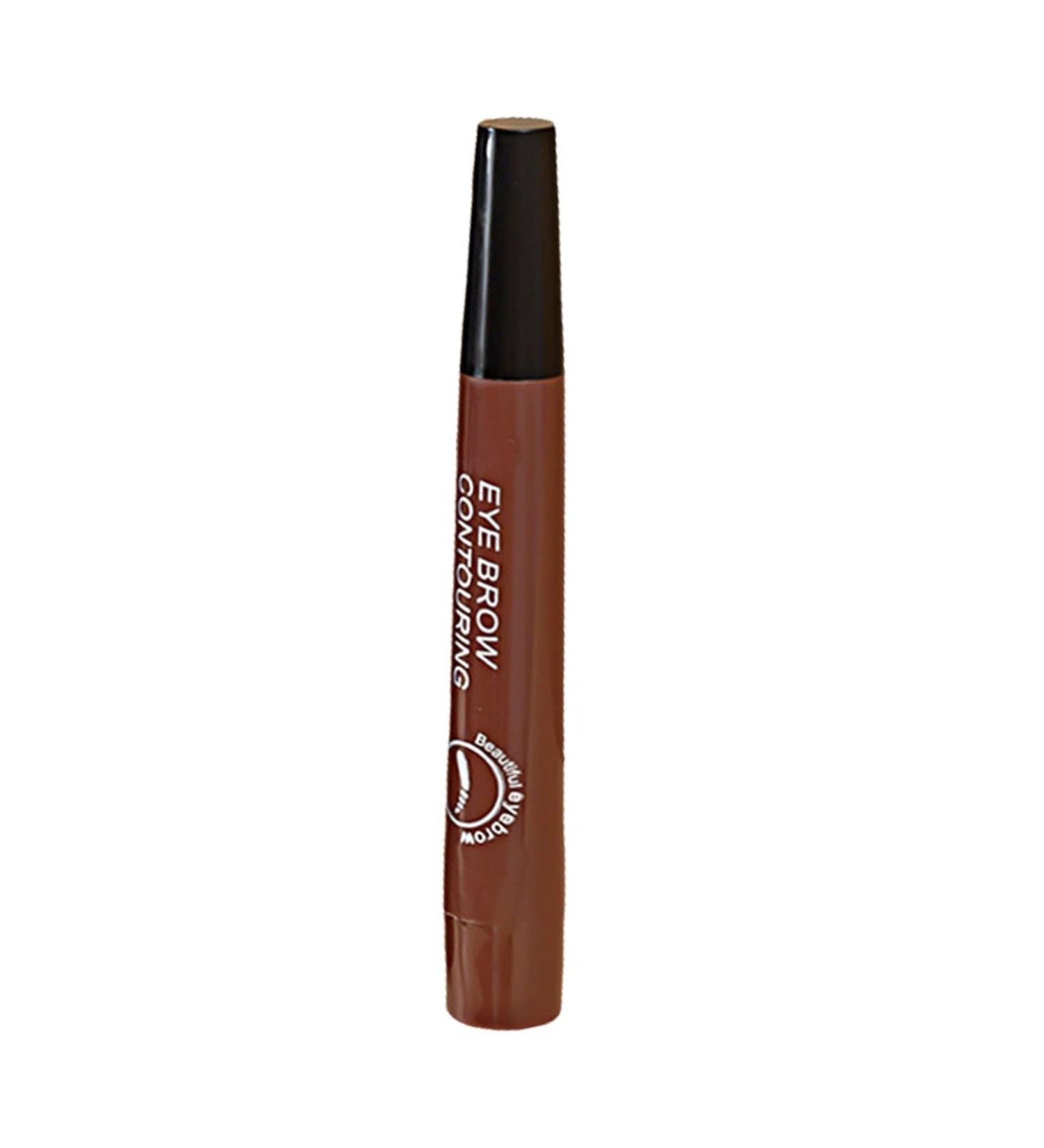 Eyebrow Pen Eye Brow Pencils for Women with 4-Fork-Tip Create Natural Hair-Like Brows Microblading Eyebrow Pen (Watermelon Red) - Buy Online on GoSupps.com