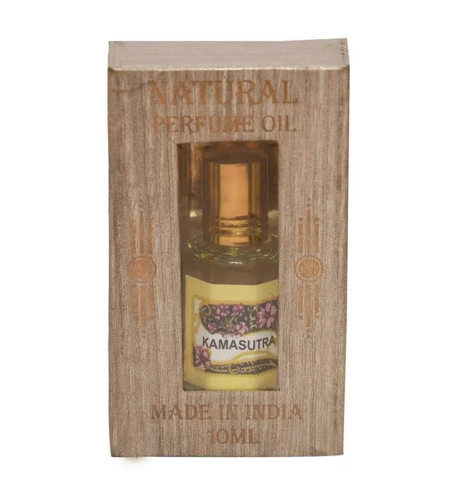 Natural Perfume Oil Long Lasting Kamasutra Body Fragrance Attar Gift Item for Unisex- 10 ml (Pack of 1)