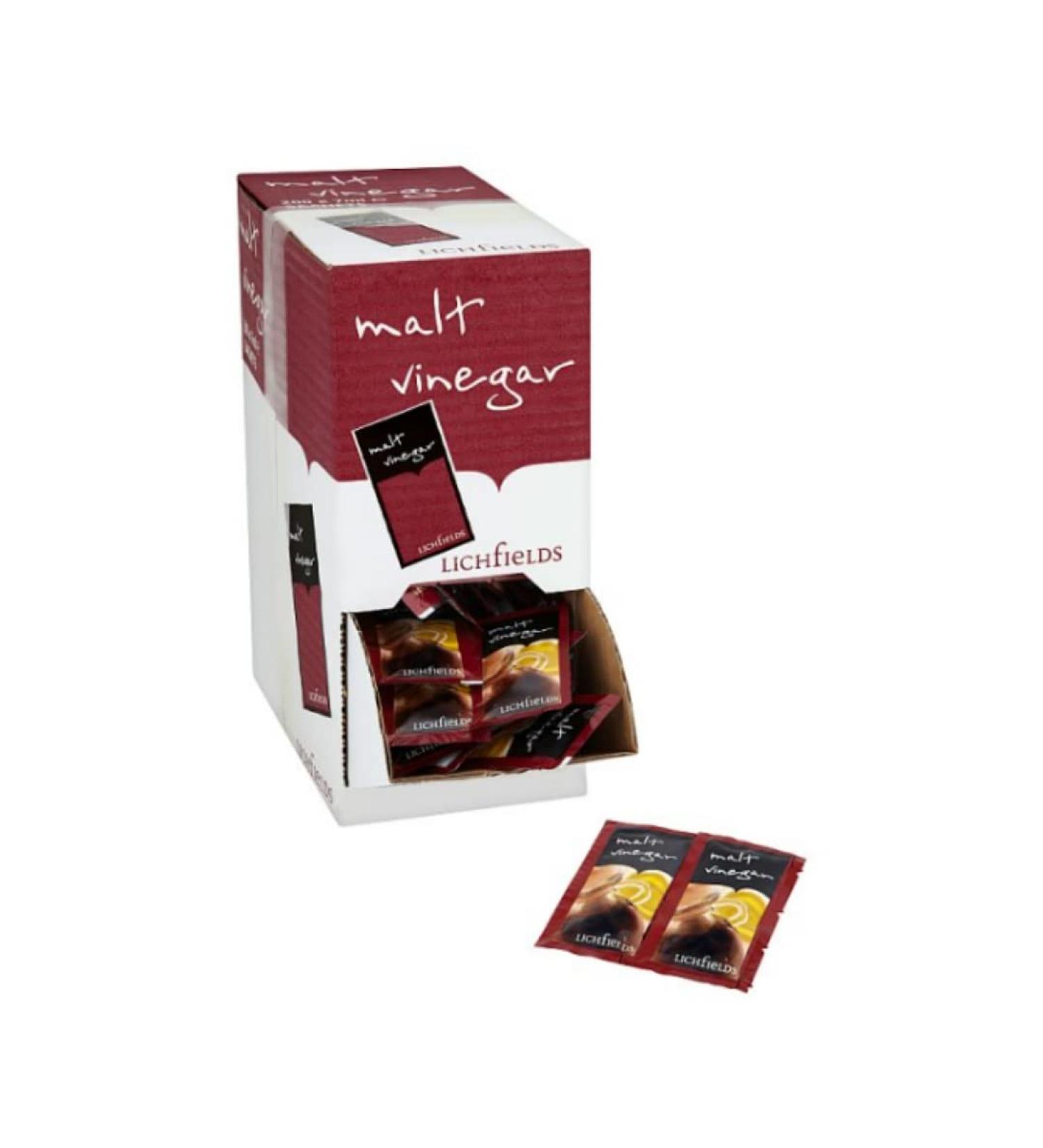 Lichfields Malt Vinegar 200 x 7ml