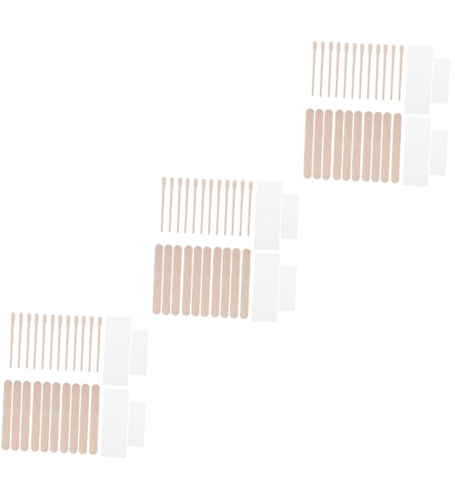 Beavorty 1200pcs Disposable Beauty Bar Spatula Set | Small Wooden Wax Applicators | Natural Birch Beauty Tools for Professional Use - Buy Online on GoSupps.com