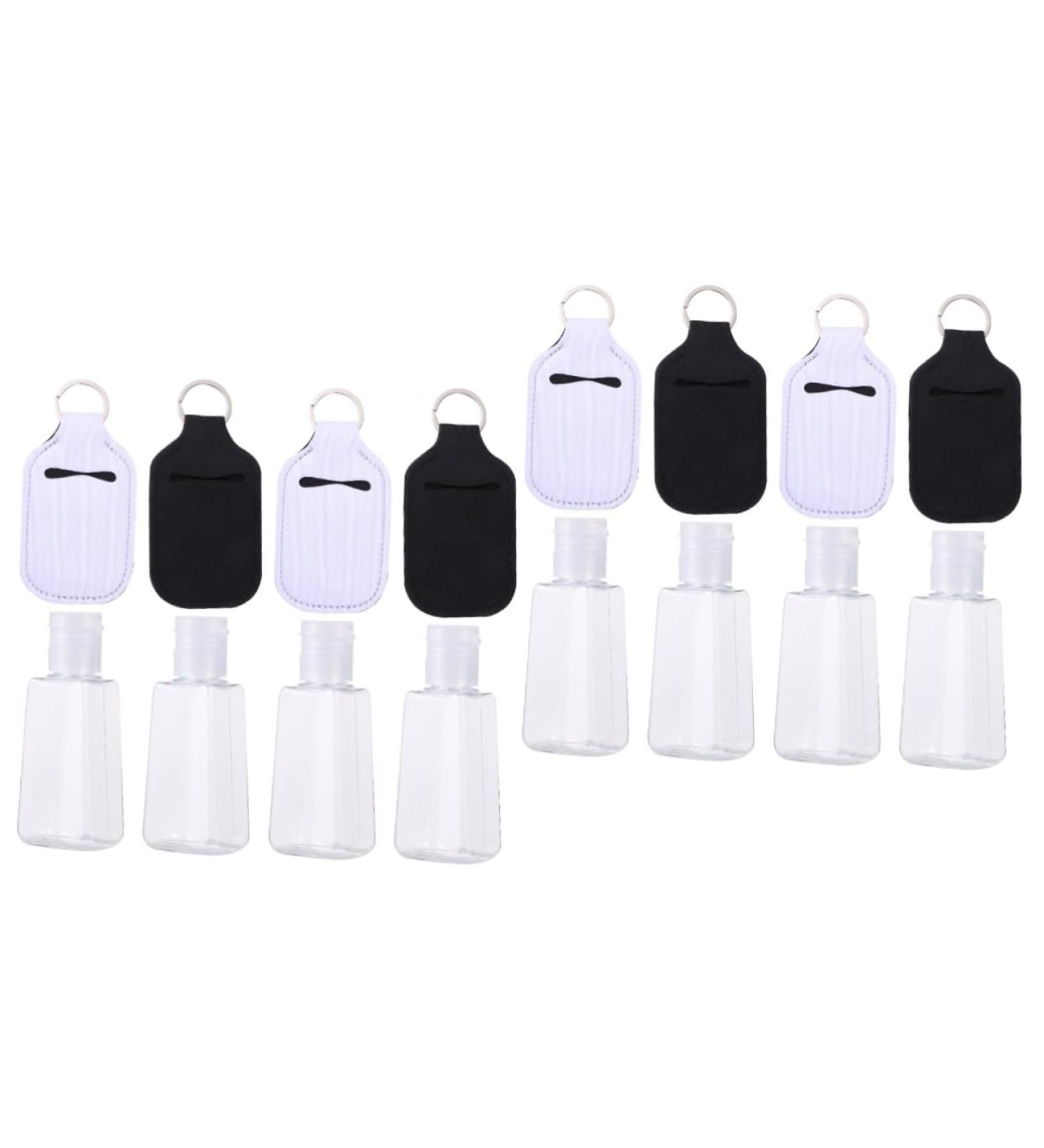 Didiseaon 8 Sets Neoprene Keychain Travel Bottle & Soap - Liquid Lipstick & Lotion Keychain Carriers with Cover - Perfect for Travel & Organization - Buy Online on GoSupps.com