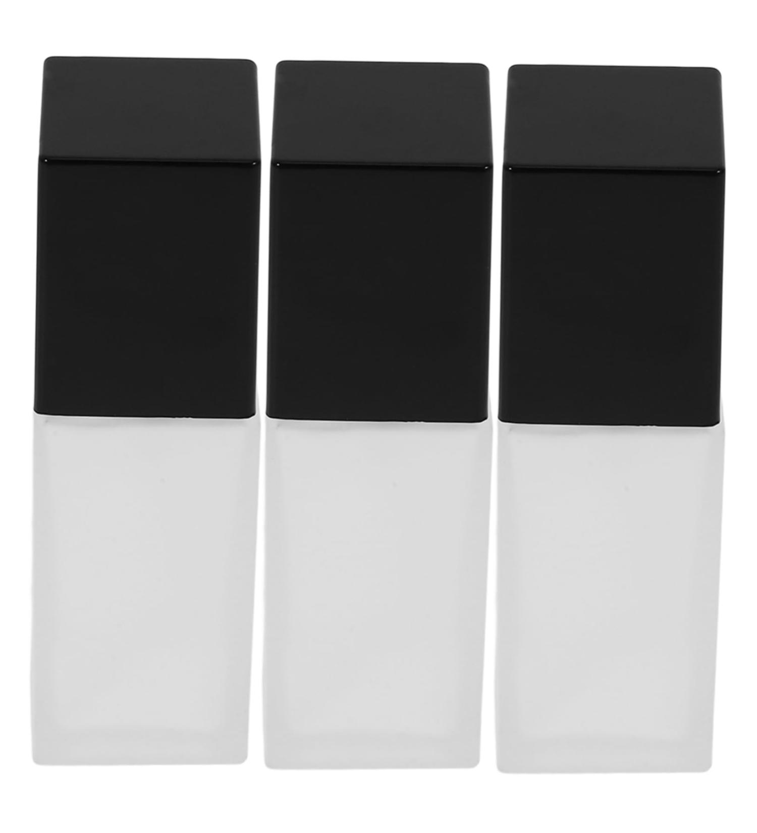 FRCOLOR 30ML Empty Lotion Bottle with Press Pump - Refillable Square Fluid Container for Cosmetics & Body Creams - Perfect for Travel - Buy Online on GoSupps.com