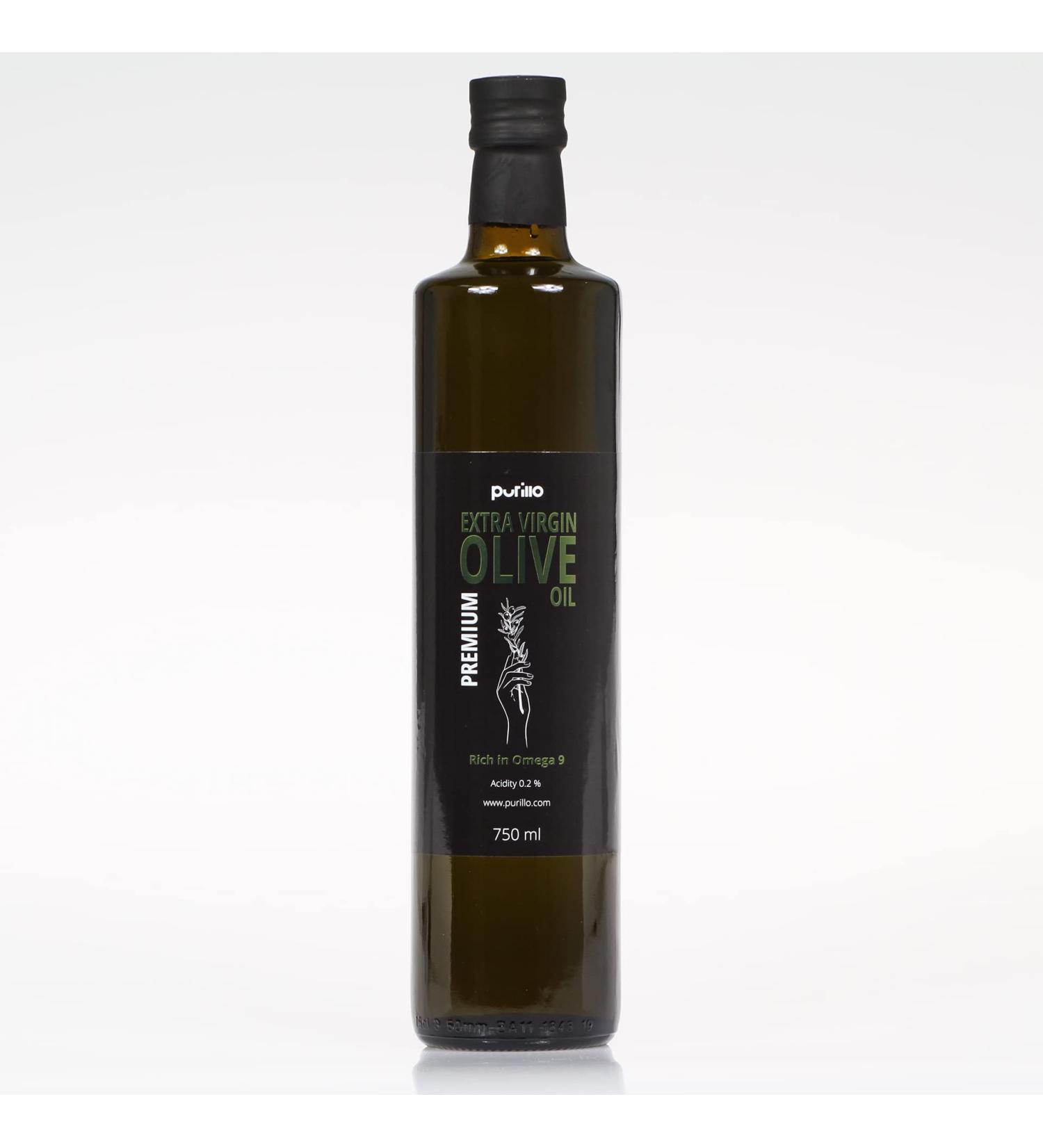 Olive Oil - Extra Virgin - Cold Extracted - Premium - Purillo Oliwa z Oliwek (750 ml) - Buy Online on GoSupps.com