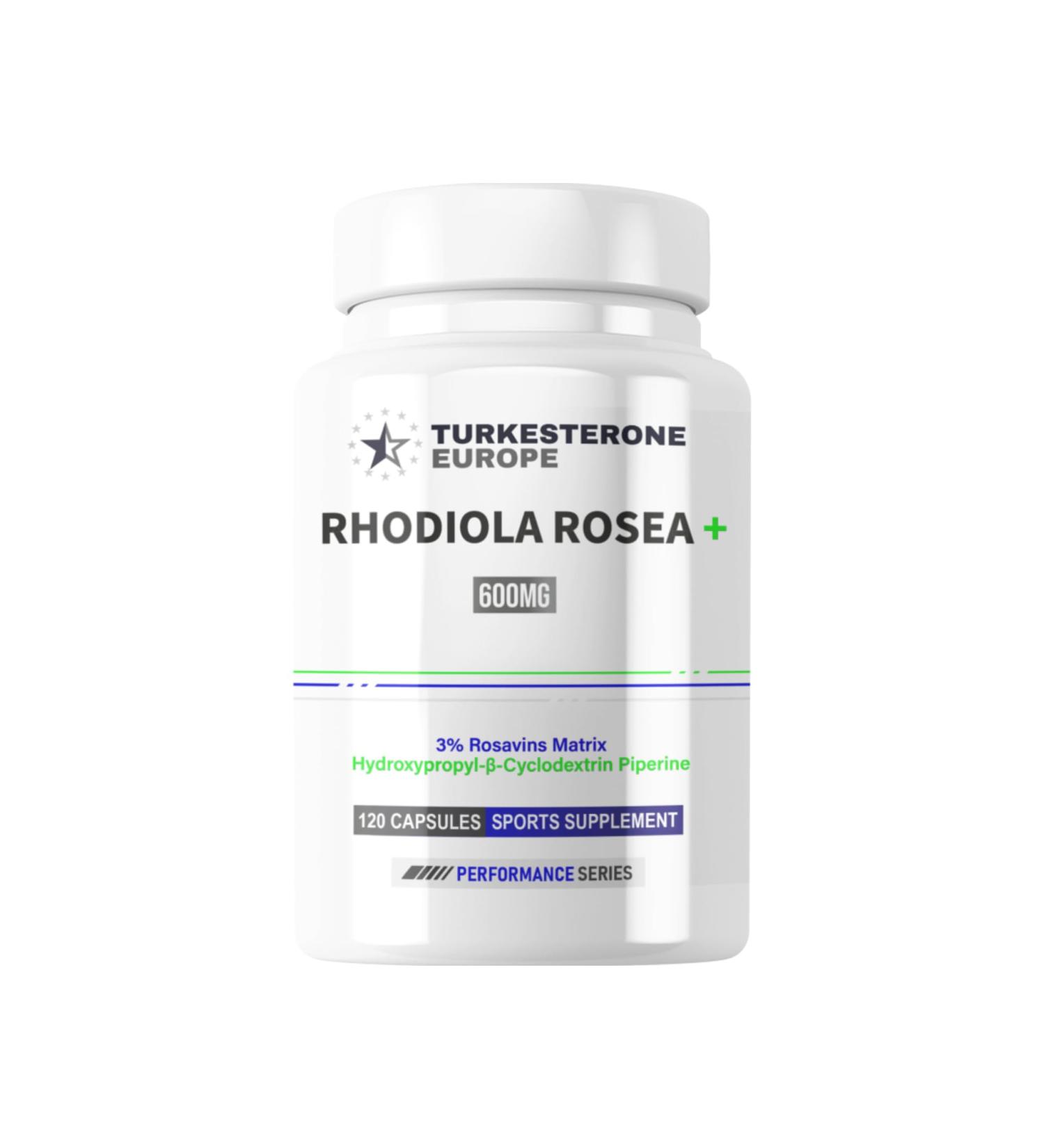 Turkesterone Europe Rhodiola Rosea+ 3 Rosavinscomplex met HydroPerine 60 Capsules 600mg Apex - Buy Online on GoSupps.com