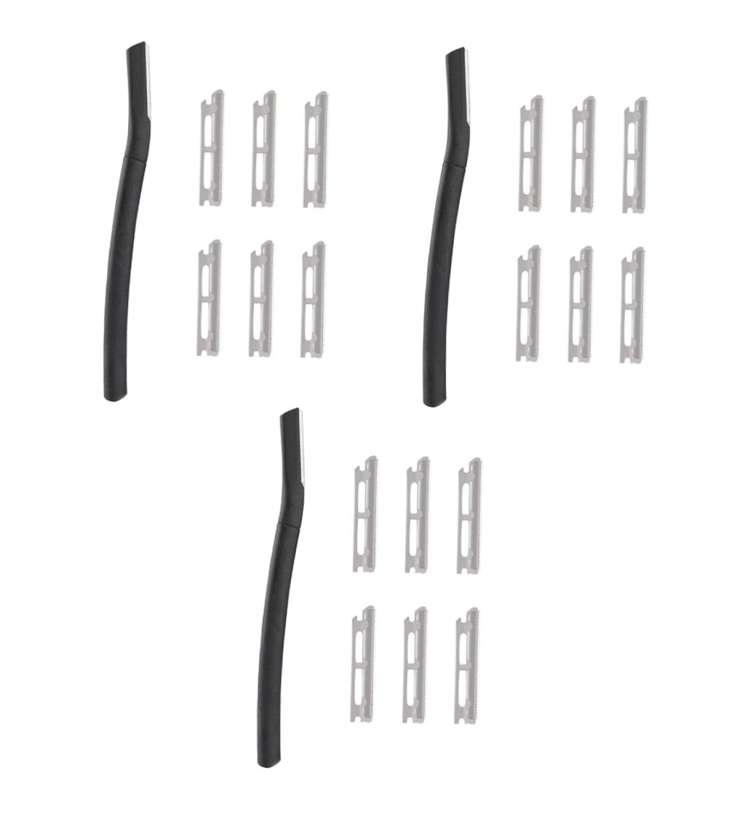 Magiclulu 3 Sets Razor for Men & Women - Facial Trimmer & Shaving Tools - Premium Quality Hair Removal - Buy Online on GoSupps.com