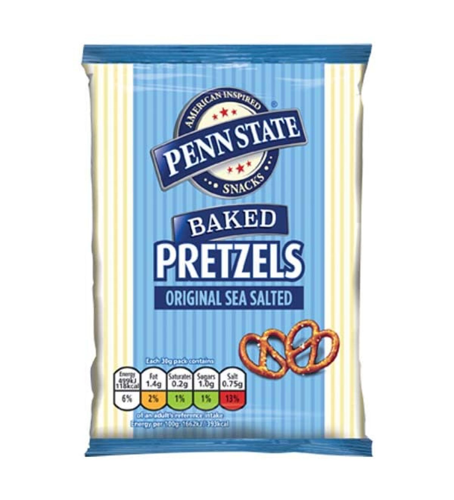 (33 Pack) Penn State Prezels Original Sea Salt 33 x 30g