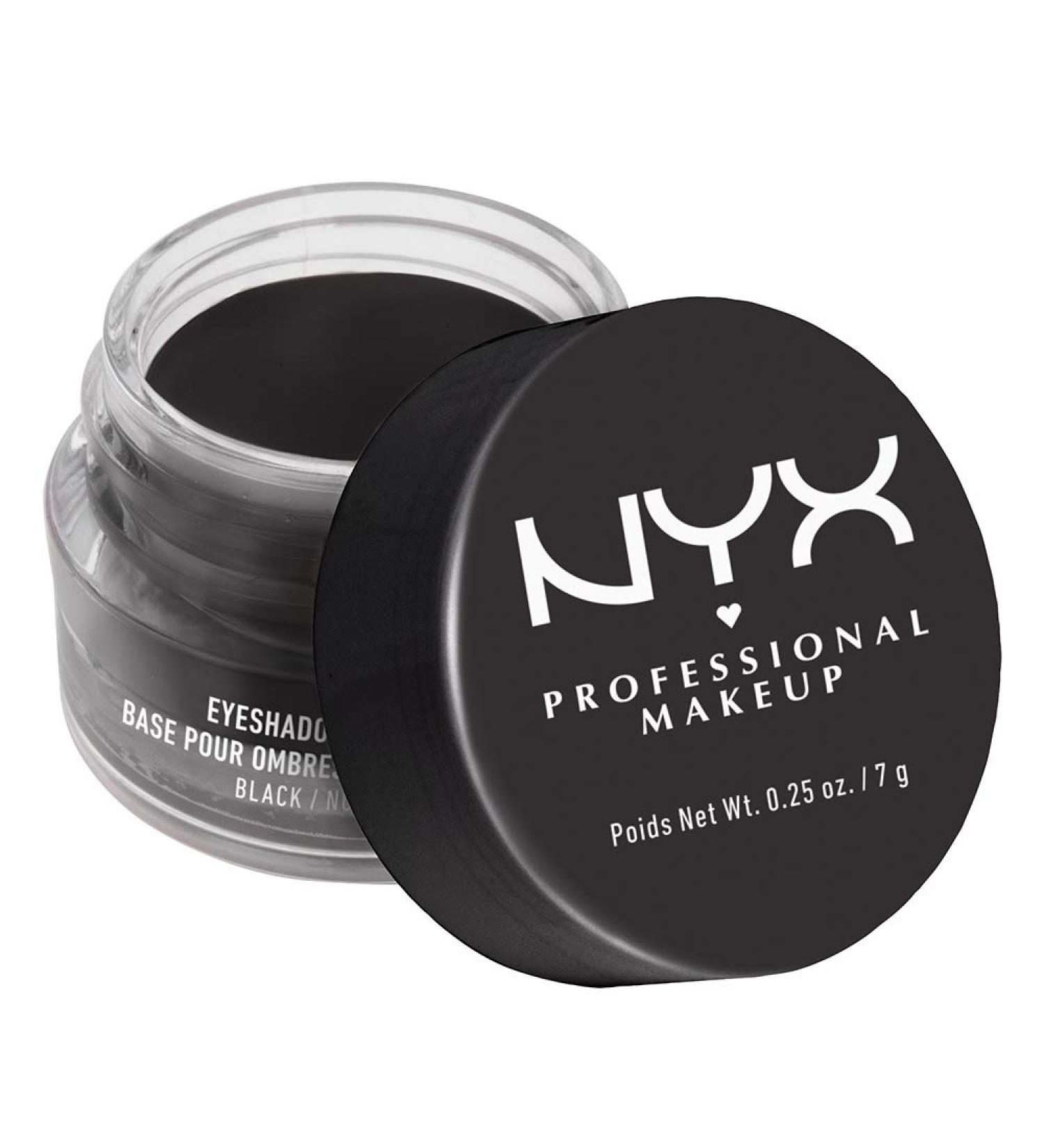 NYX Professional Makeup Black Eyeshadow Base Primer - Long-Lasting Waterproof & Vibrant Pigment | International Shipping Available - Buy Online on GoSupps.com