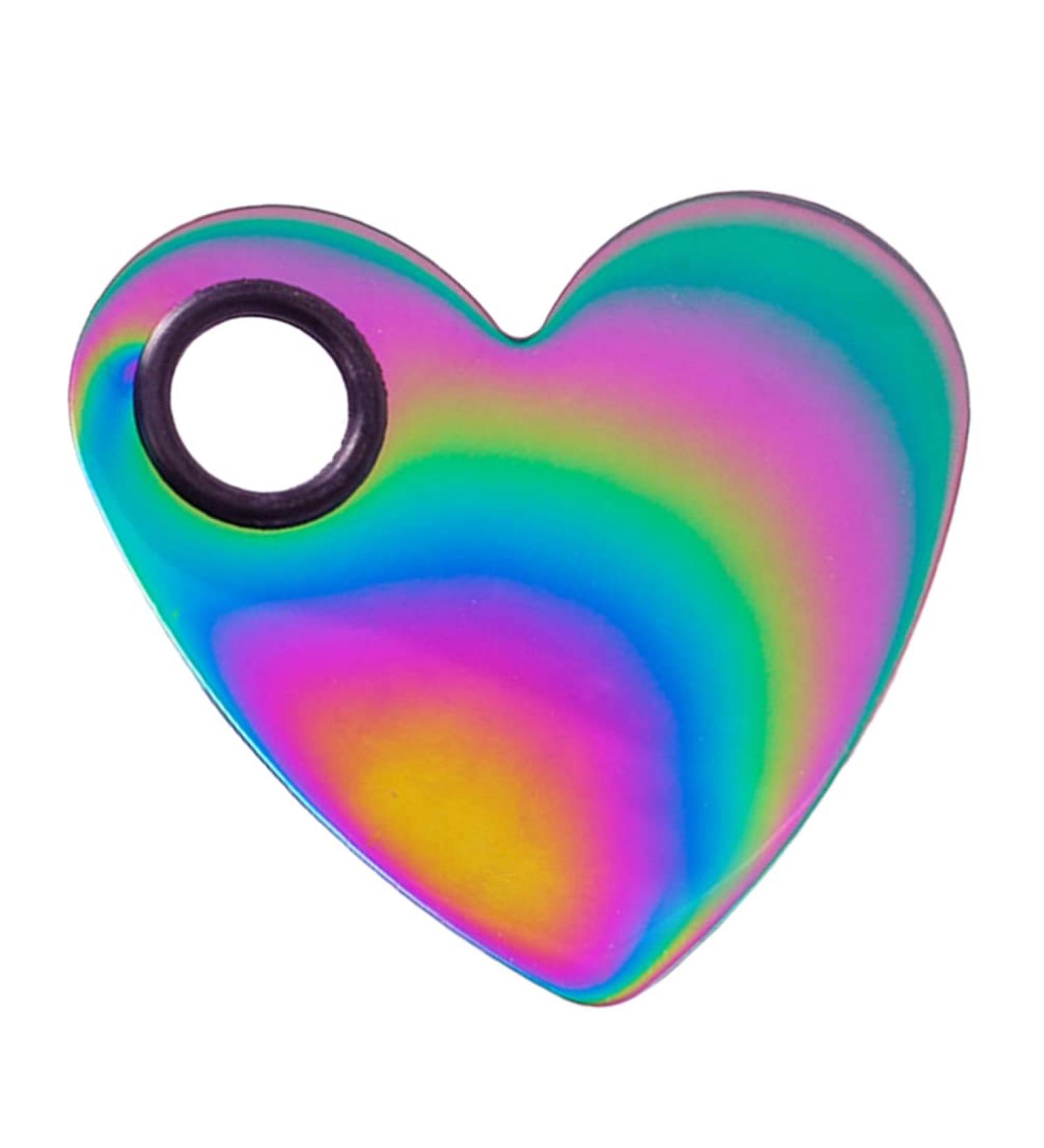 Buy Beaupretty Mini Heart Shaped Makeup Mixing Plate & Spatula | Stainless Steel Nail Color & Foundation Tools - International Shipping - Buy Online on GoSupps.com