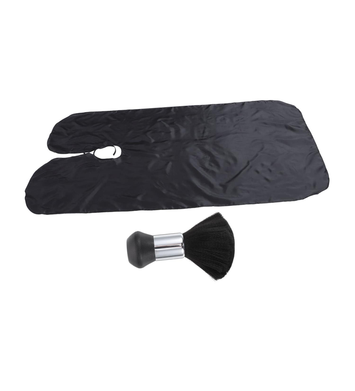 MAGICLULU 1 Set Barber Cloth Haircut Cleaning Brush Neck Duster Brush Dyeing Styling Cloth Hairdressing Shawl Styling Apron Salon Cape Shawl Removal Brush - Buy Online on GoSupps.com