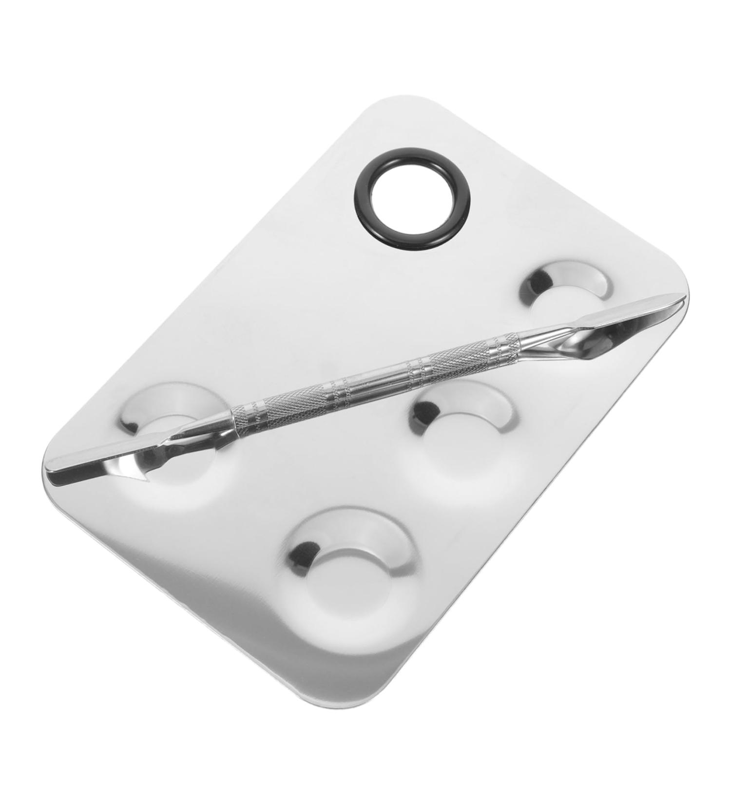 BESTYASH 1 Ensemble Palette de M lange Acier Inoxydable Spatule Kit Outil Cosm tique pour Fond Nail Art - Buy Online on GoSupps.com