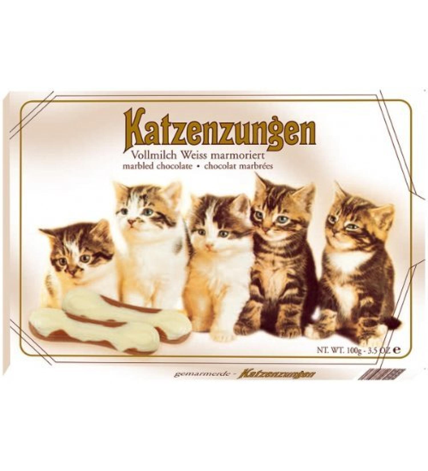 Sarotti Sarotti White Cat's Tongue Cookies Whole Milk Chocolate Marbled. Quantity: 100g