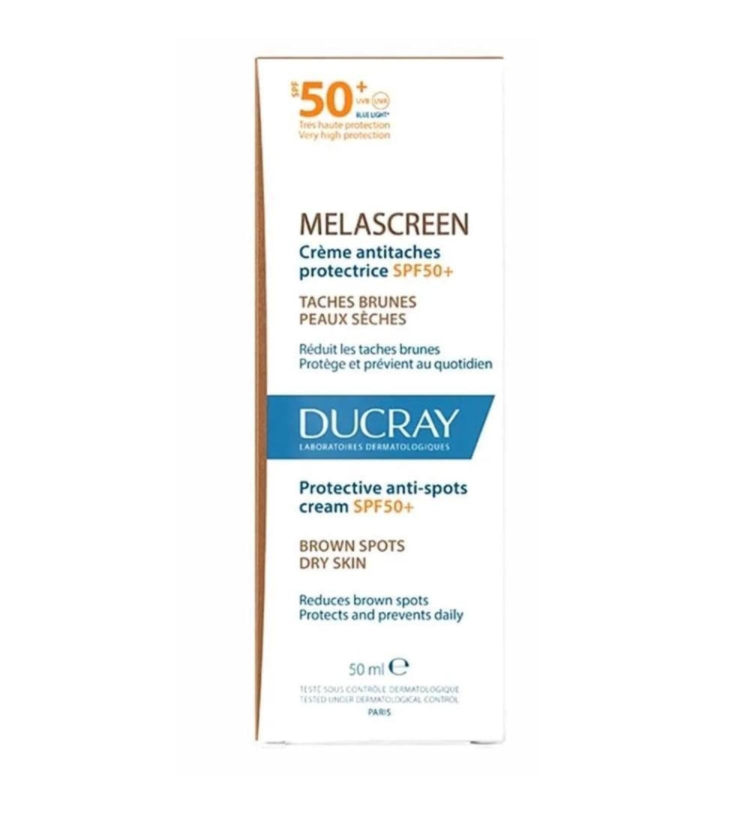  Ducray Ducray MELASCREEN Protective Anti-Dark Spot Cream SPF50+ 50 ml - Buy Online on GoSupps.com