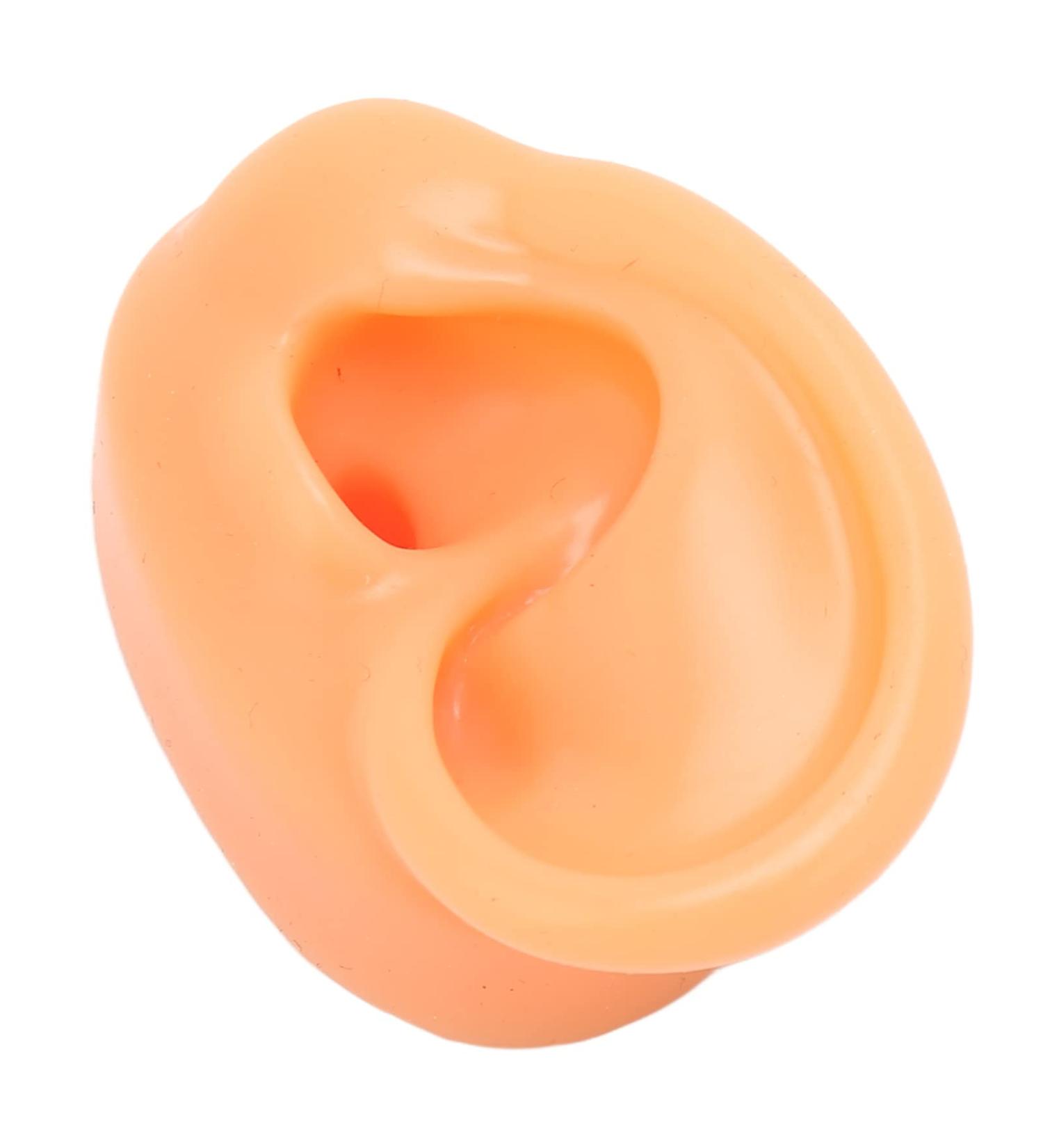 Authentic Acupuncture Ear Model for Ear Piercing Training High-Quality Soft Right Ear | International Shipping Available - Buy Online on GoSupps.com