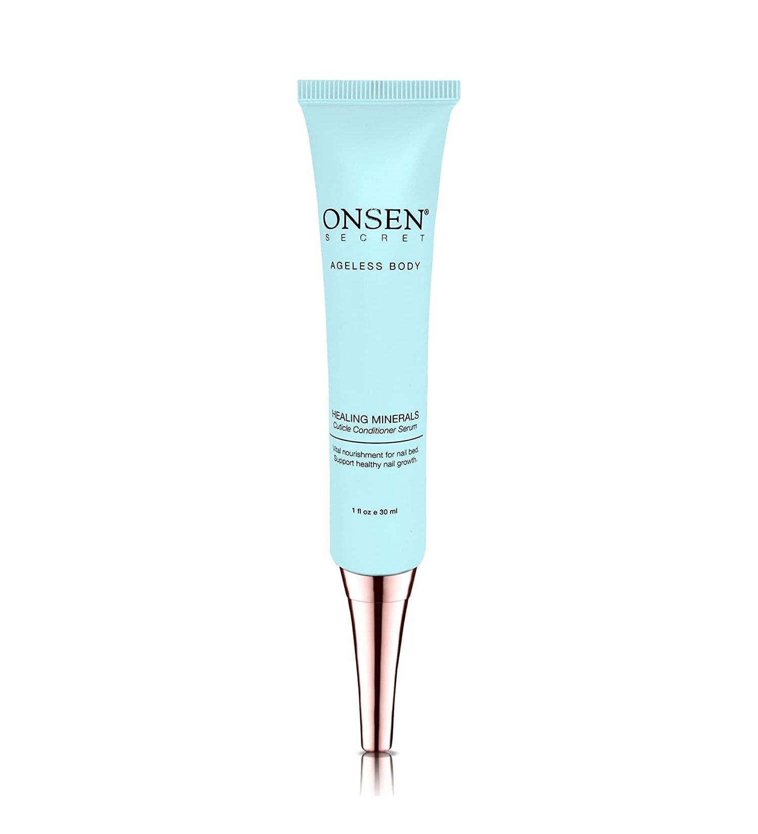 Japanese Onsen Cuticle Cream: Deep Action Nail Cuticle Oil for Strong, Healthy Nails - 1oz - Non-Greasy Formula - Buy Online on GoSupps.com
