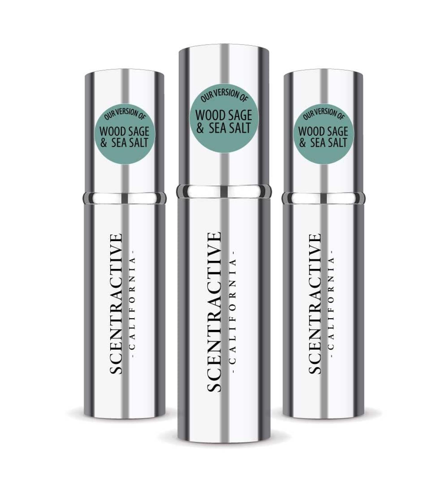 CA Perfume Impression of J. Mlon Wood Sage & Sea Salt For Women & Men Replica Version Fragrance Dupes Concentrated Long Lasting Eau de Parfum Spray Refillable Atomizer Bottle 0.17 Fl Oz/5ml-X3 J. MLON WOOD SAGE & SEA SALT IMPRESSION 0.51 Fl Oz (Pack of 1) - Buy Online on GoSupps.com