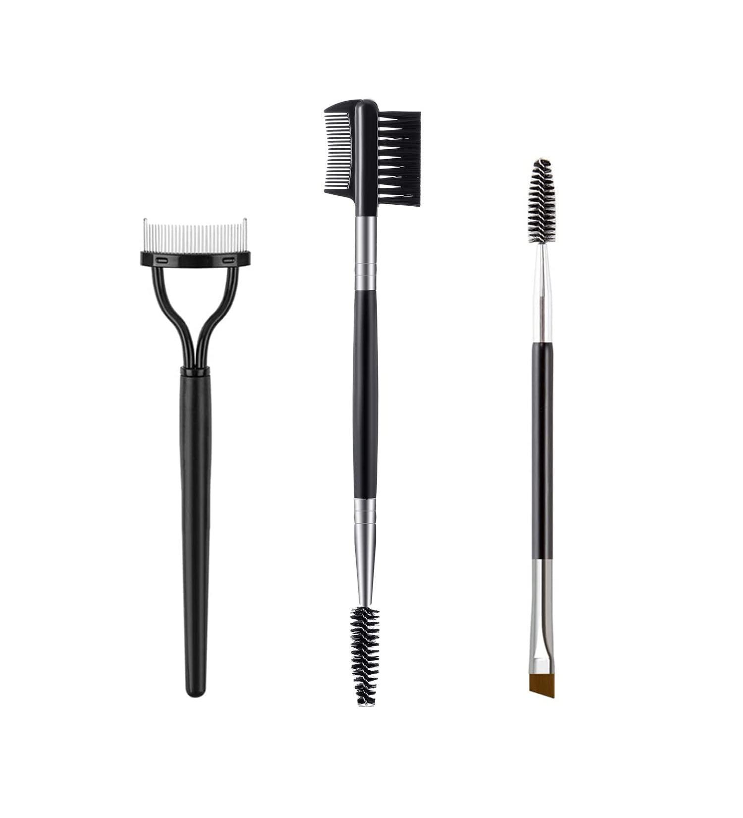 SWEET VIEW Eyebrow Brush Set - Professional Eye Makeup Tools (3 Piece) - Buy Online on GoSupps.com