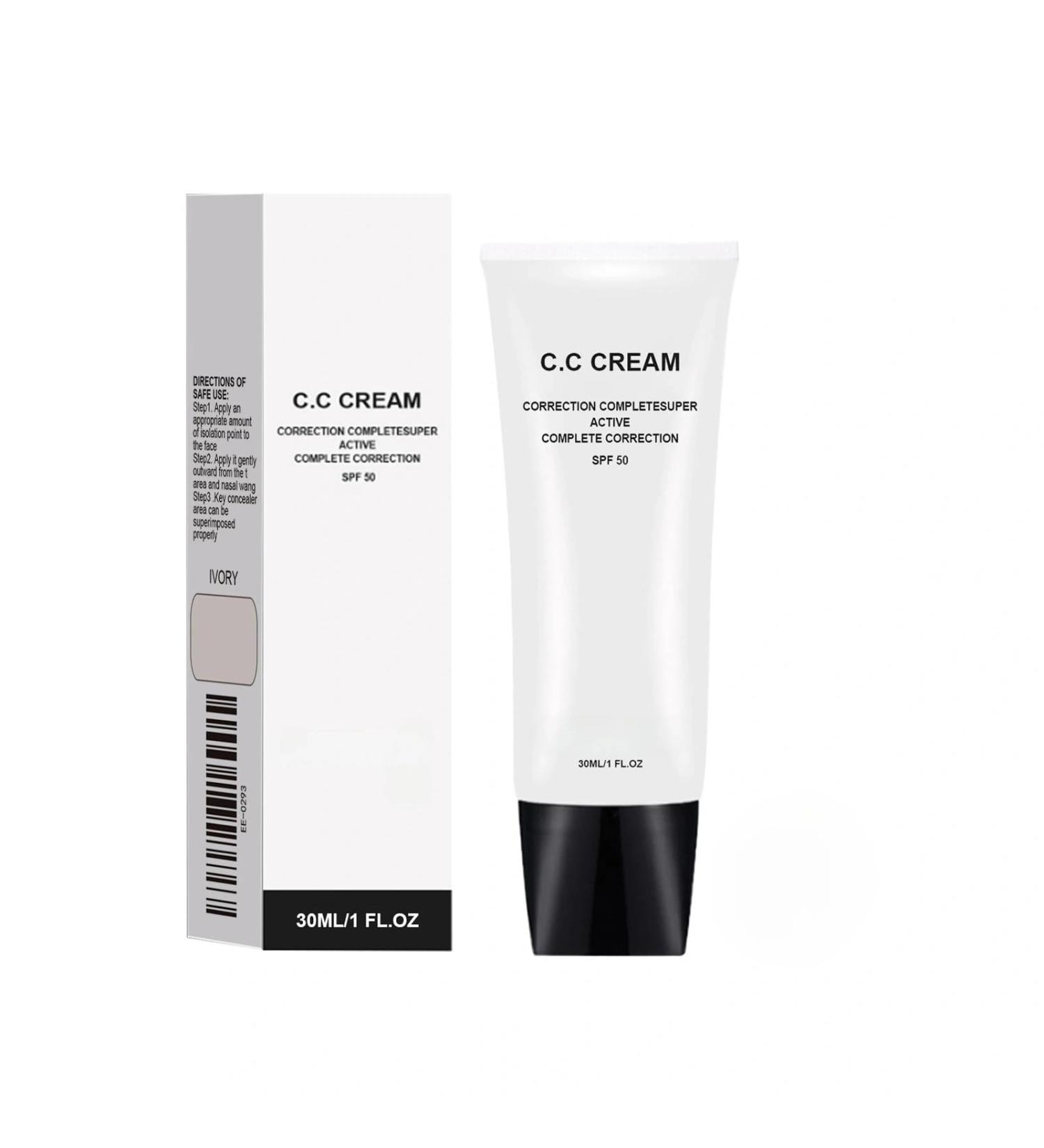 Scorpio Soul CC cream color correction full coverage foundation with SPF 50 24 hours moisture and concealer natural finish 2 natural colors 2nd Natural colors - Buy Online on GoSupps.com