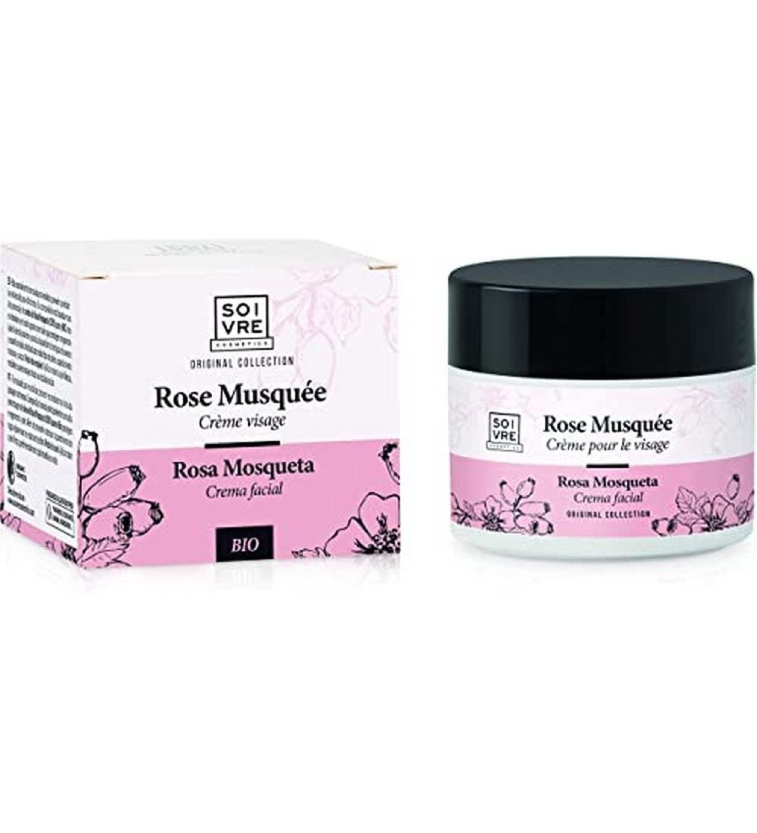 Soivre Cosmetics Daily Facial Cream (Mosque Rose) - 50 ml.
