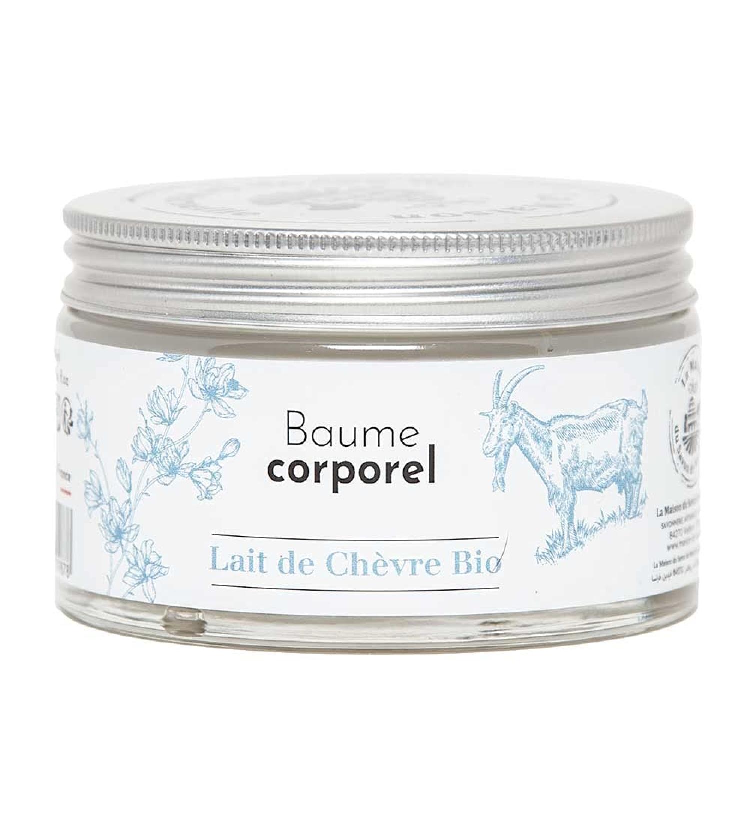 Maison du Savon de Marseille - Goats Milk Moisturising Cream with Organic Argan Oil and Shea Butter - 6.76 Fl Oz