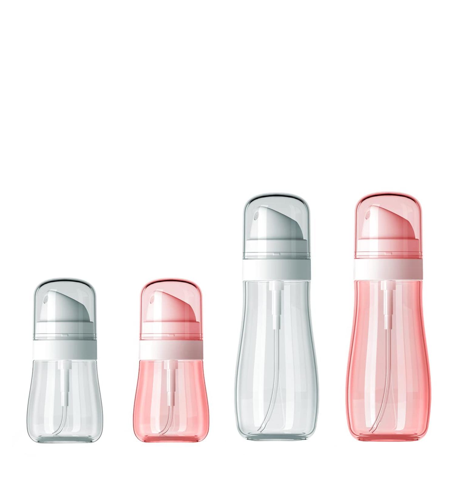 Mini Travel Spray Bottles for Hair & Face- 4 Pack Fine Mist Sprayers for Perfume, Cleaning Solutions, Alcohol & Oils (1.7oz/3.4oz) - Buy Online on GoSupps.com
