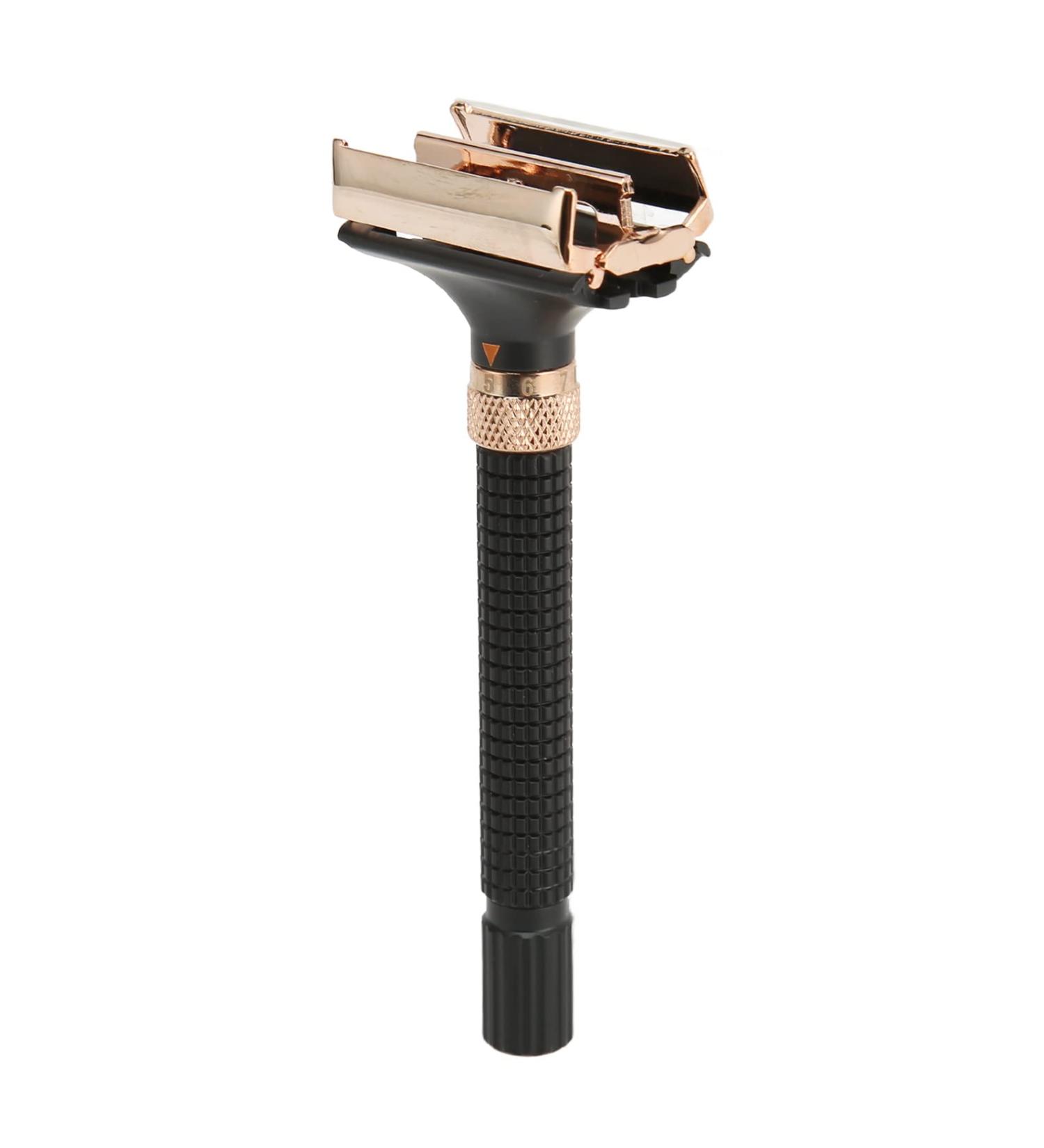 Reusable Long Handle Double Edge Razor | Premium Shaving Experience - International Shipping Available - Buy Online on GoSupps.com