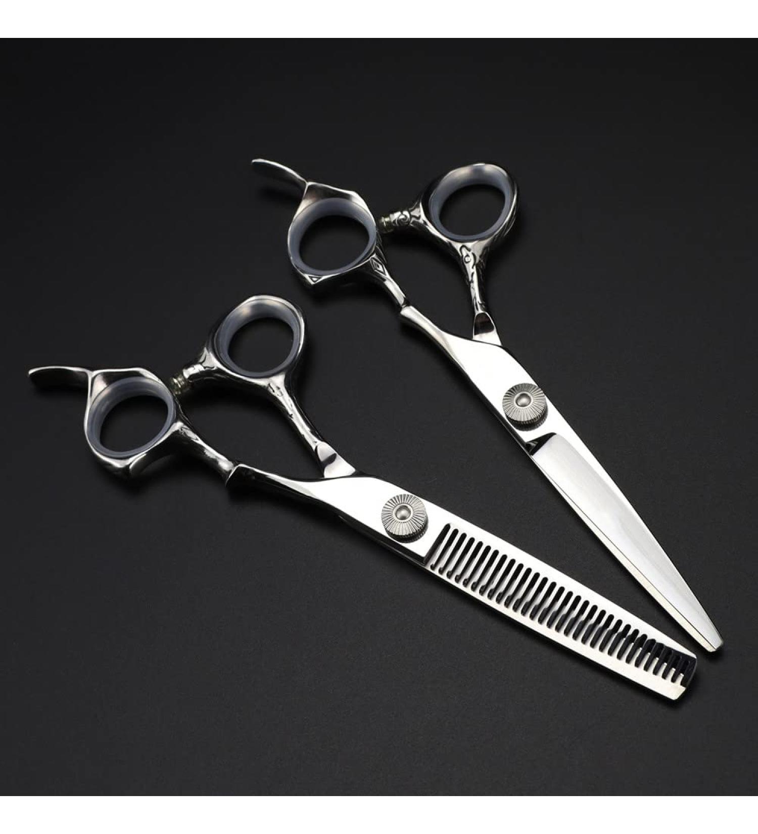 Hair Cutting Scissors 6 Inch Professional JP 440c Steel Hair Cutting Scissors Haircut Thinning Barber Makas Haircutting Shears Hairdresser Scissors Set - Buy Online on GoSupps.com