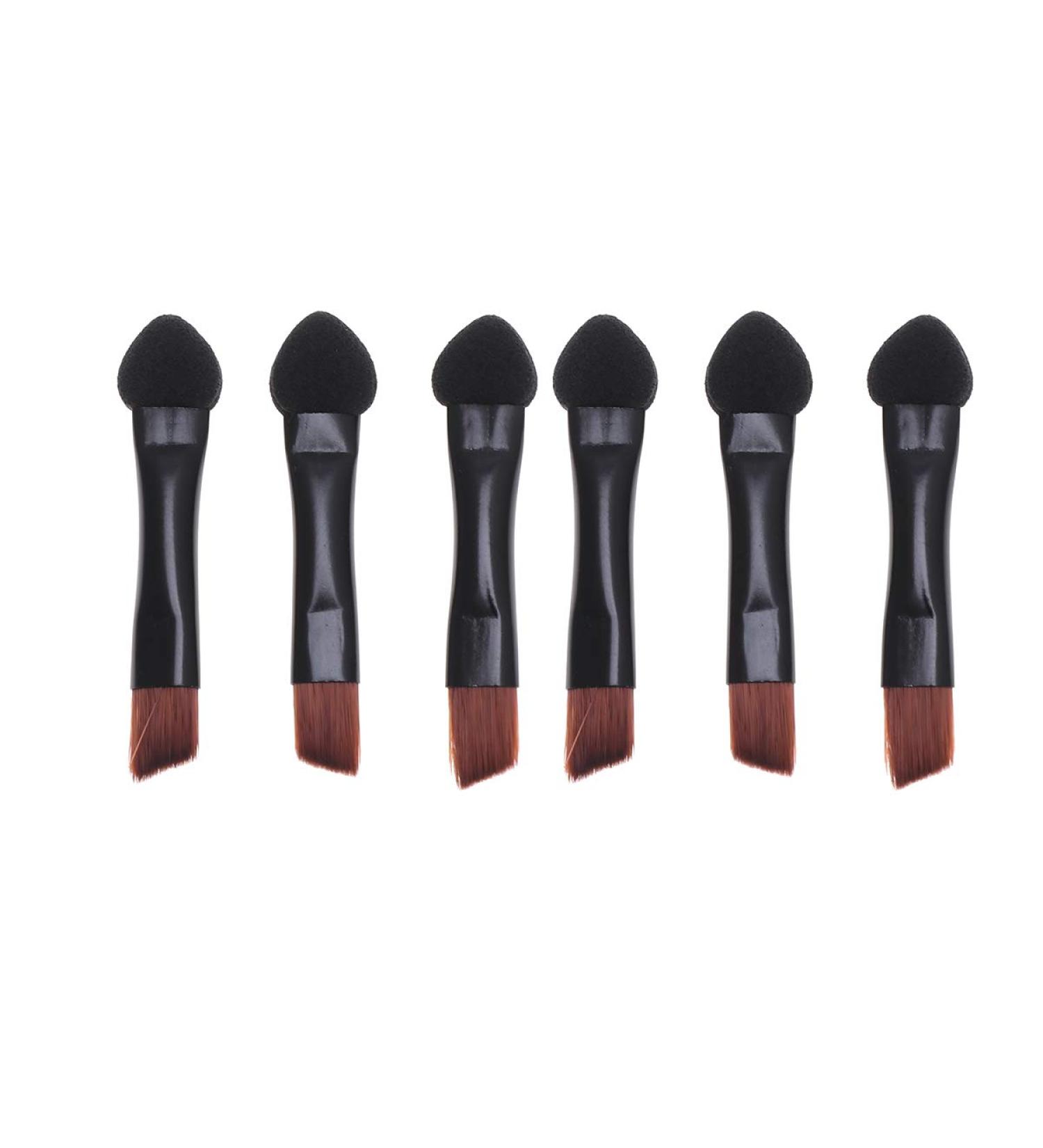 20pcs Eye Shadow & Lip Applicator Blending Sponges - Makeup Brushes & Tools for Flawless Eyeshadow Application | Miss Major Extender Black - Buy Online on GoSupps.com