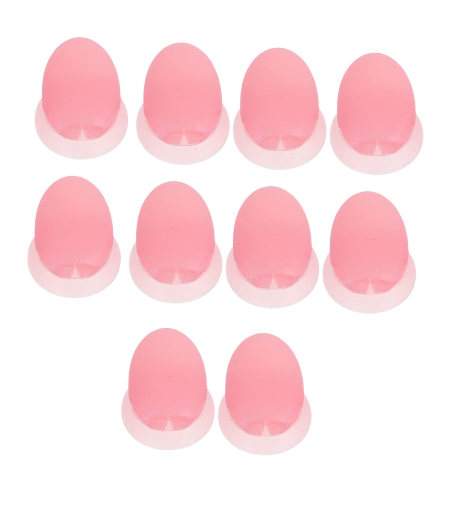 Housoutil 10pcs Lip Brush Set Brush Holder Beauty Brush Blush Brush Cap Lip Mask Cosmetic Head Cover Lip Balm Applicator Makeup Spatula Silica Gel Makeup Brush Travel Lip Liner Brush - Buy Online on GoSupps.com