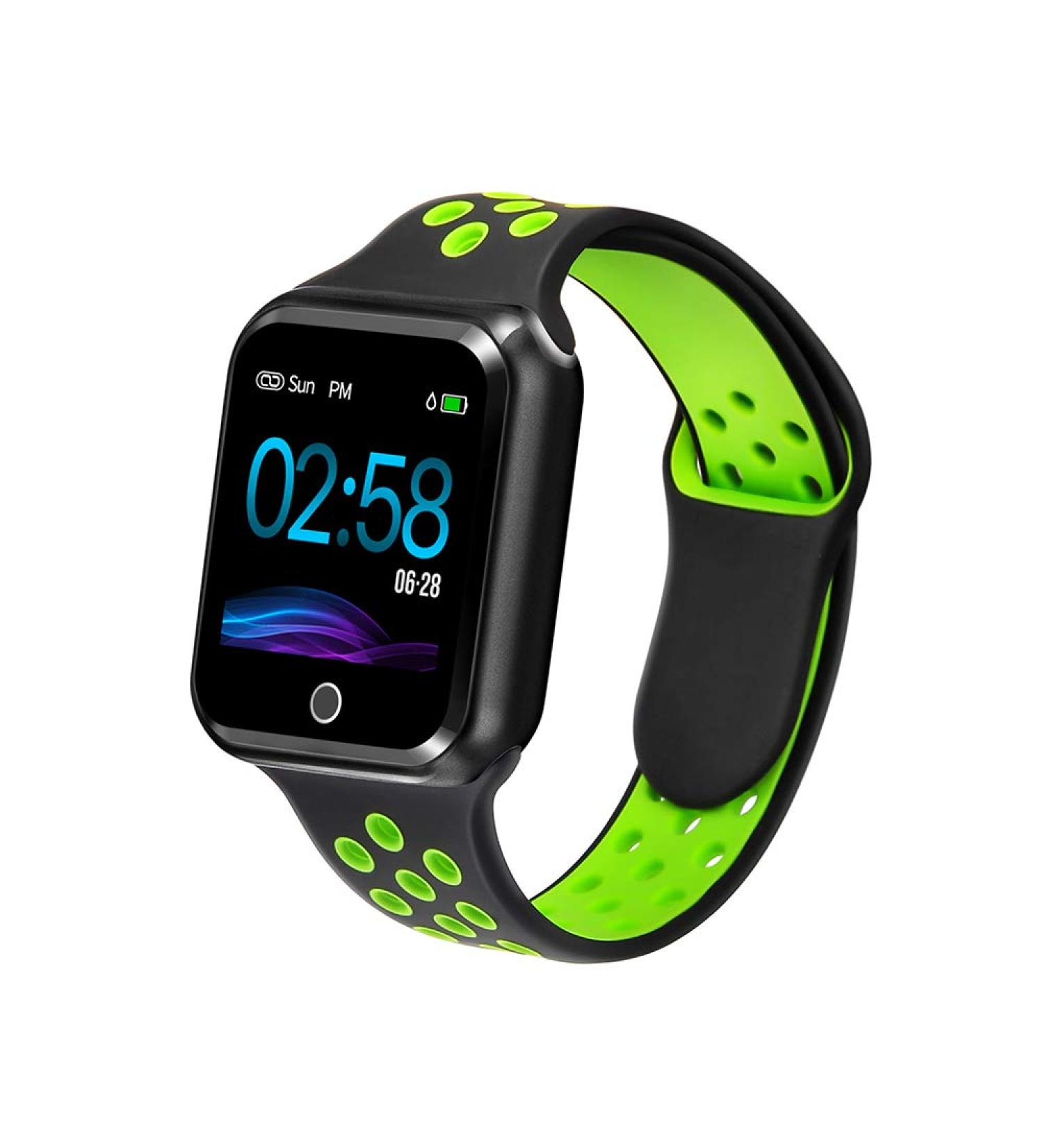 Wafa Fitness Tracker with Heart Rate Blood Pressure Monitor - Waterproof Smart Watch for Kids Women and Men - Activity Tracking Pedometer Watch - Green - Buy Online on GoSupps.com