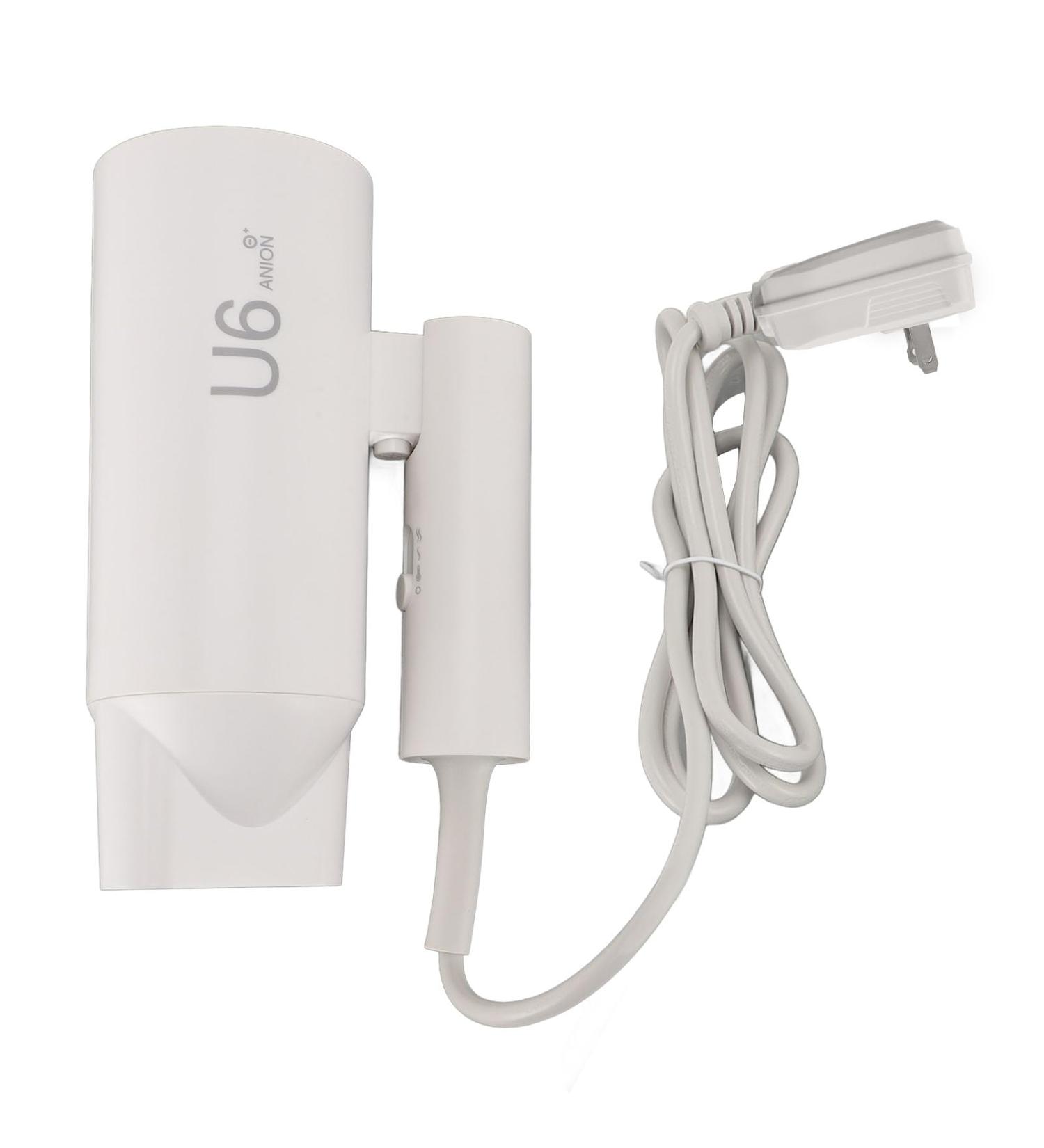 Portable Hair Dryer Fast Drying Negative Ionic Blow Dryer with Single Diffuser Nozzle & Foldable Handle 2 Speeds Wind Portable Travel Hair Dryer for Home Travel (US Plug 110V) - Buy Online on GoSupps.com