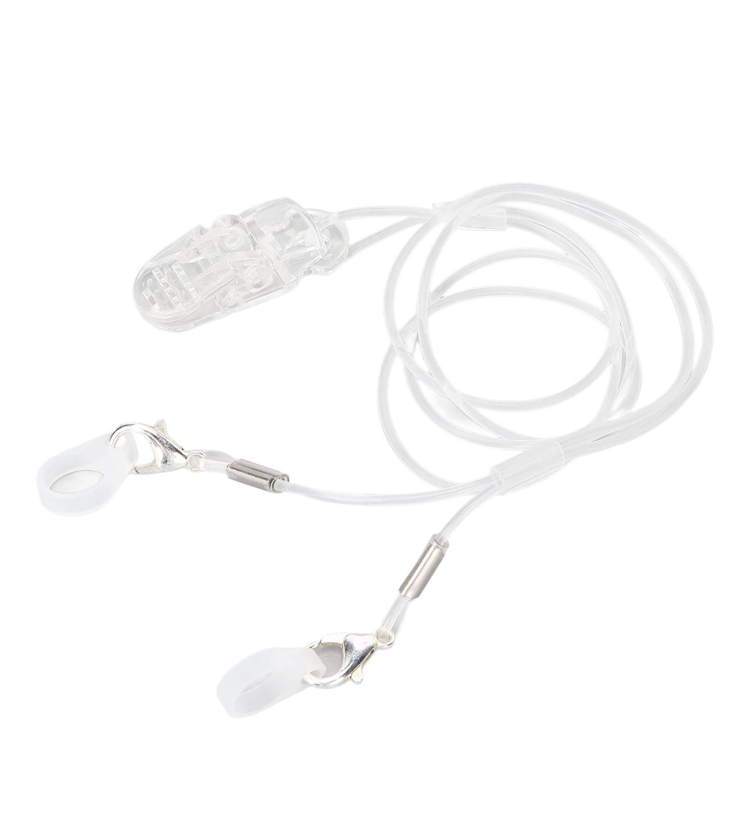 Hearing Aid Fixation Belt | Secure Clip Holder for Seniors | Prevent Loss & Simple Fastening | Transparent Color - Buy Online on GoSupps.com