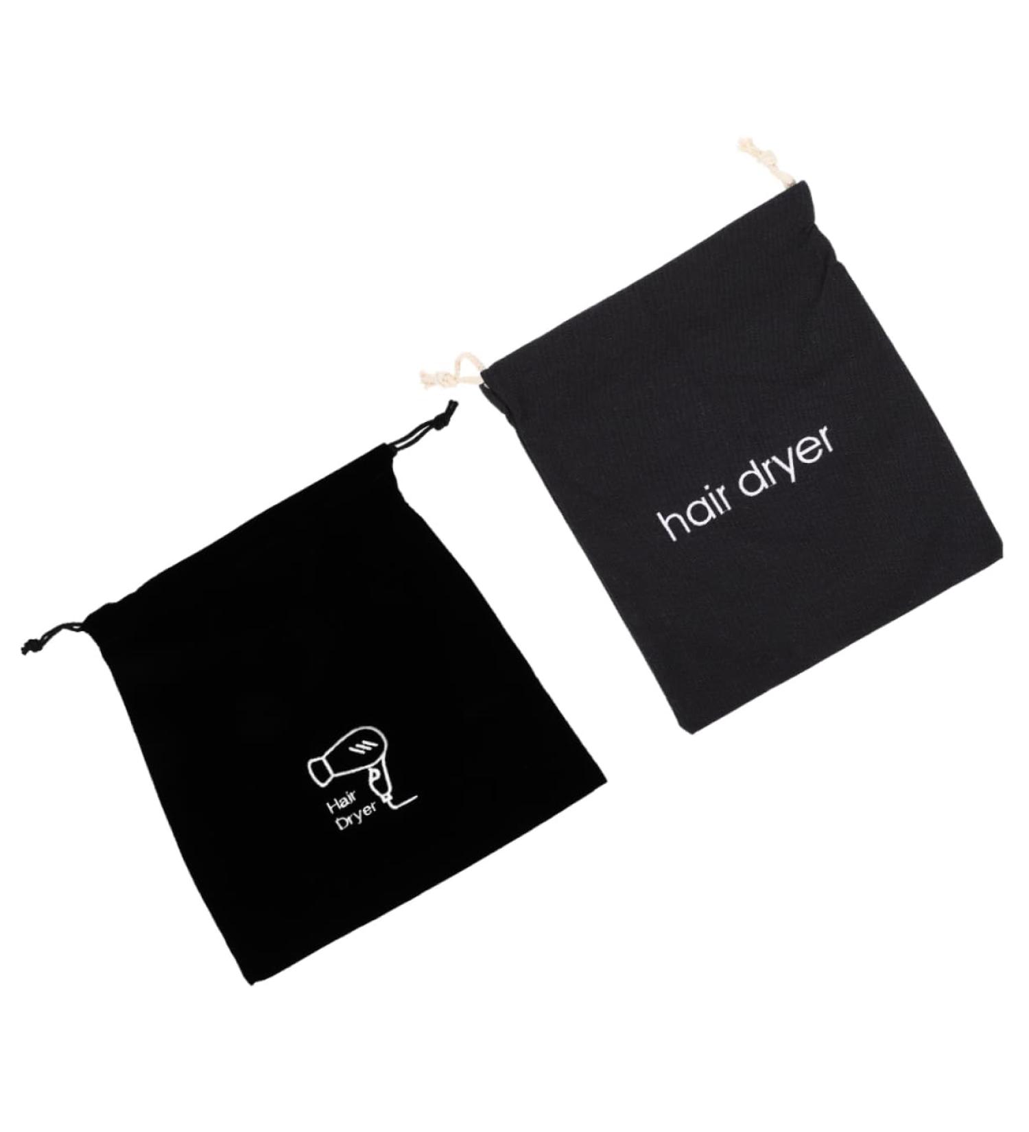 Baluue 2pcs Hair Dryer Storage Bag Blow Dryer Bag Mini Makeup Kit Mini Hair Dryer Hairdryer Bag Fabric - Buy Online on GoSupps.com
