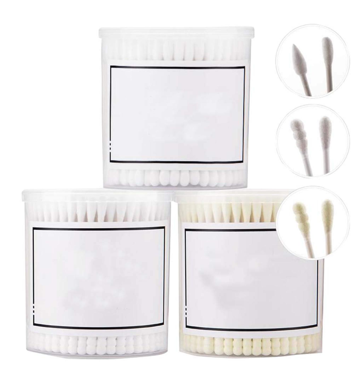 600 Counts Organic Cotton Swabs | Natural Double Tipped Ear Buds | Cruelty-Free & Eco-Friendly - Buy Online on GoSupps.com