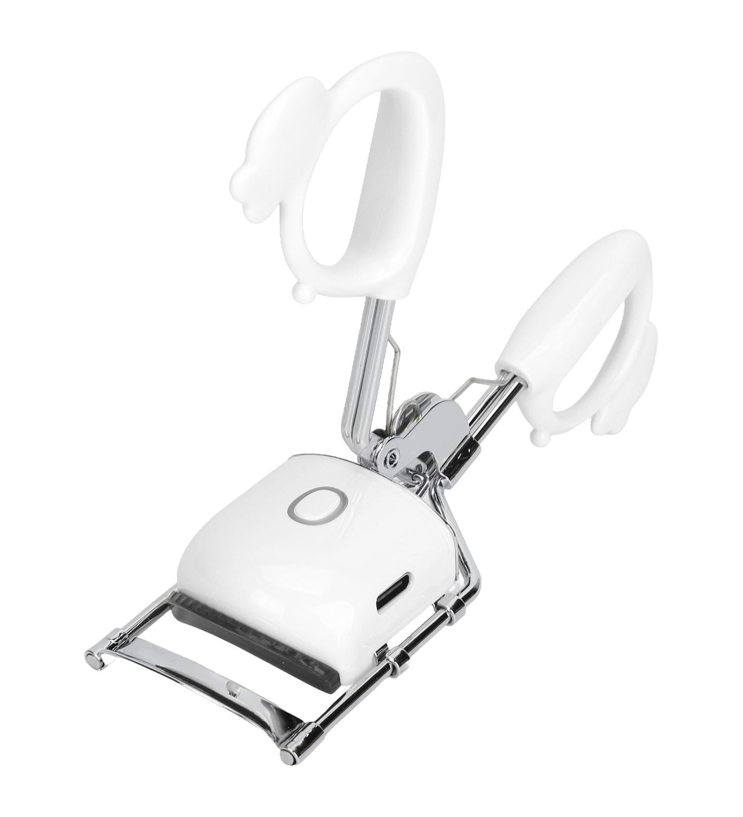 Heated Eyelash Curler with 2 Adjustable Temperature Settings for Long Lasting Curling Curved Design with Gentle Silicone Pad (Socobetafa0wr9u54n-11) - Buy Online on GoSupps.com