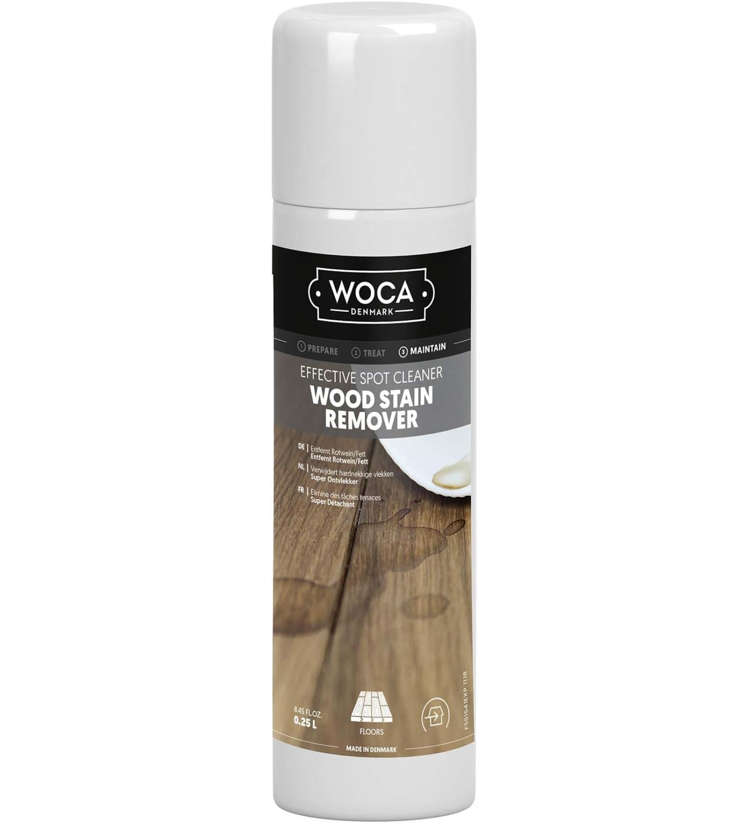 WOCA Denmark Wood Stain Remover for furniture cabinets floors and butcher block - 250ML - Buy Online on GoSupps.com
