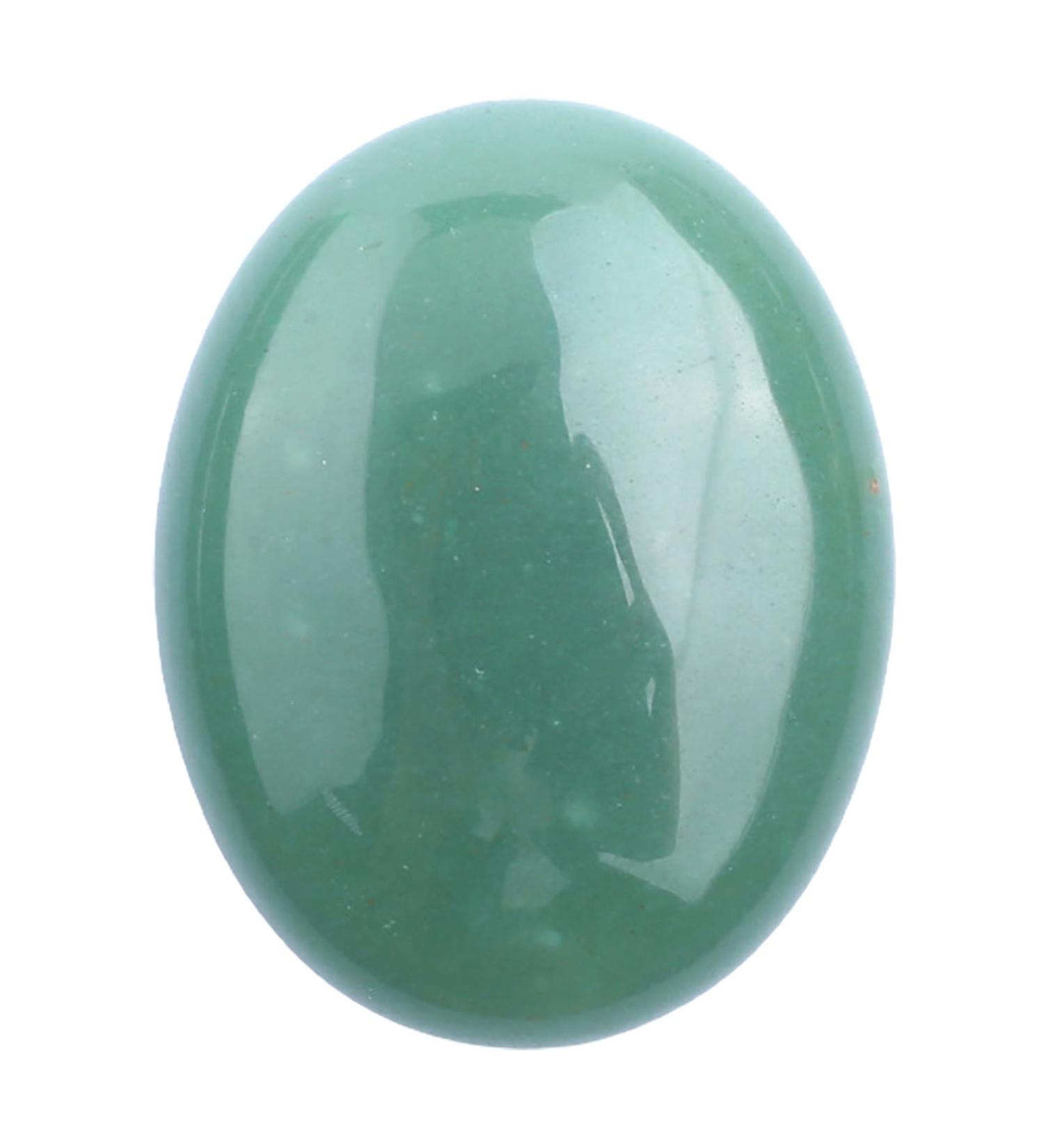 YOXIER Healing Crystals Natural Palm Gemstones Calming Effects Energy Balancing Stress Relief Anxiety Inspirational Gifts Cheer Up Gift for Women & Men Green - Buy Online on GoSupps.com