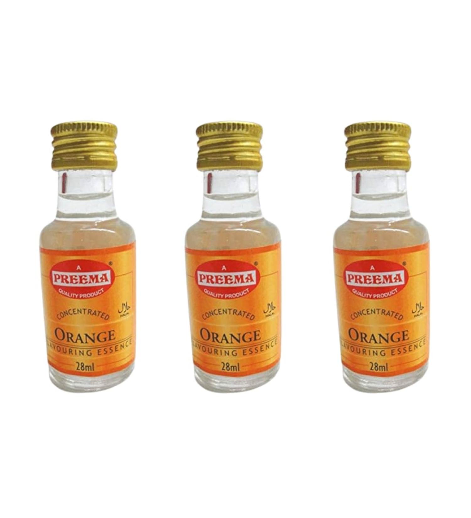 Preema | Orange Flavouring Essence (3X28ml)| Prefect For Baking - Buy Online on GoSupps.com