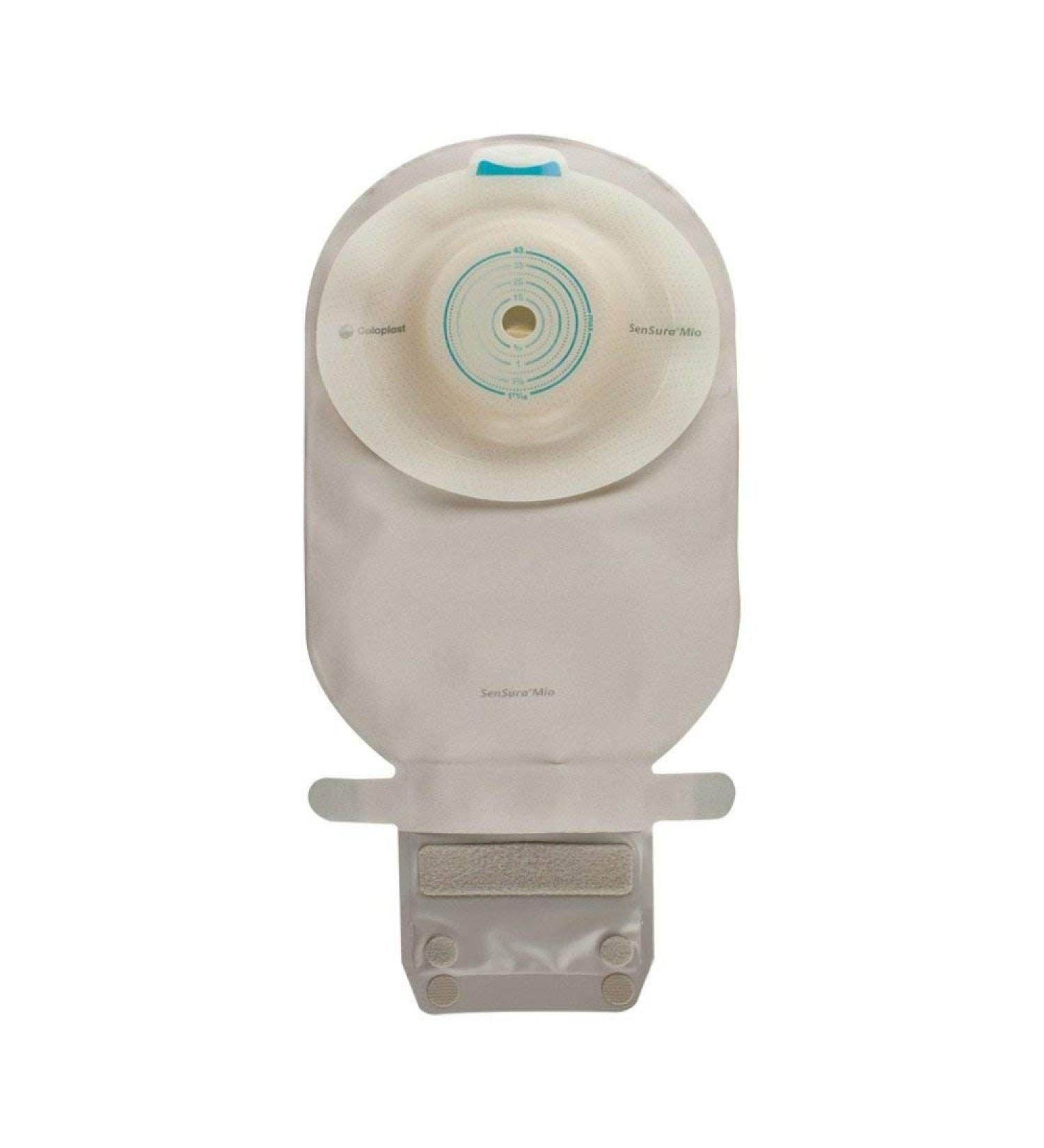 SenSura Mio Convex Filtered Ostomy Pouch One-Piece System 11 Inch Length Maxi 5/8 to 1-5/16 Inch Stoma Drainable Convex Light Trim to Fit Coloplast 16726 - Box of 10