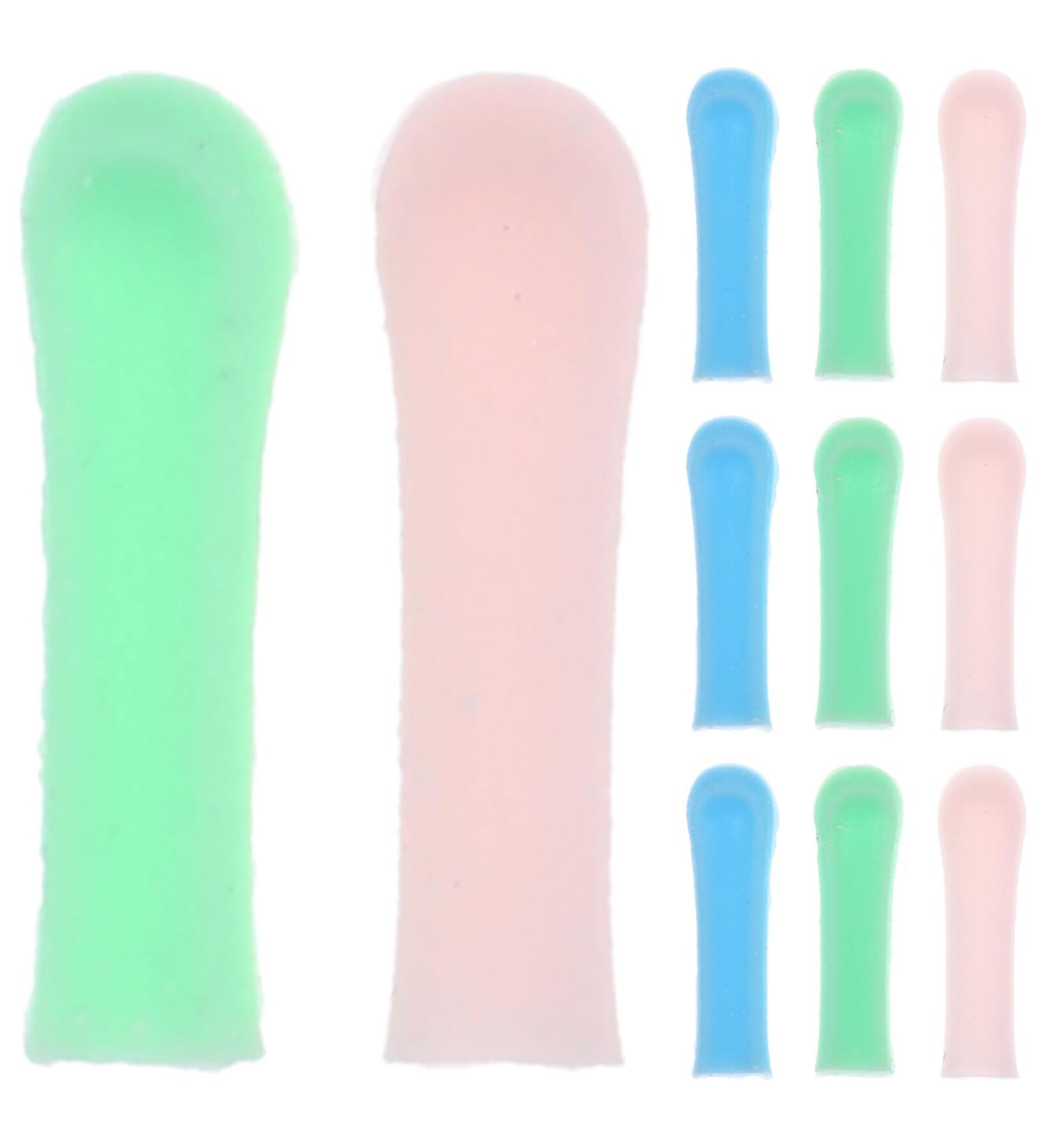 FRCOLOR Ear Spoon Replacement Accessories Set for 3.5 Mm 15pcs Soft Silicone Kids Ear Cleaner Tips Safety Visible Ear Spoon Tips Reusable Ear Wax Removal Tool - Buy Online on GoSupps.com