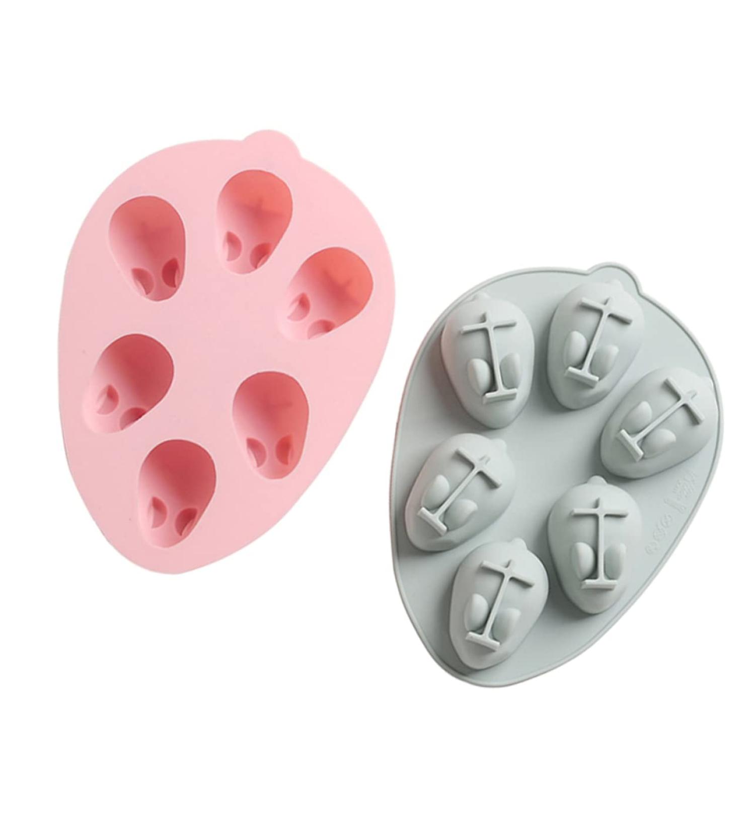 2pcs 3D Rabbit Mousse Molds Cake Animal Resin Silicone Molds Easter Jelly Cake Mold Easter Ice Cube Trays Silicone Baking Mold Easter Bunny Mixer Timer Oven Clay Candy Fondant Mold Assorted Color 14.9X20.9CM - Buy Online on GoSupps.com