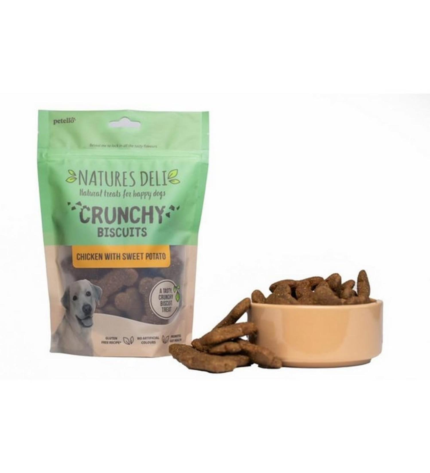 Natures Deli Natures Deli Crisp Chicken Biscuit with Sweet Potato 5 x 225g Packs