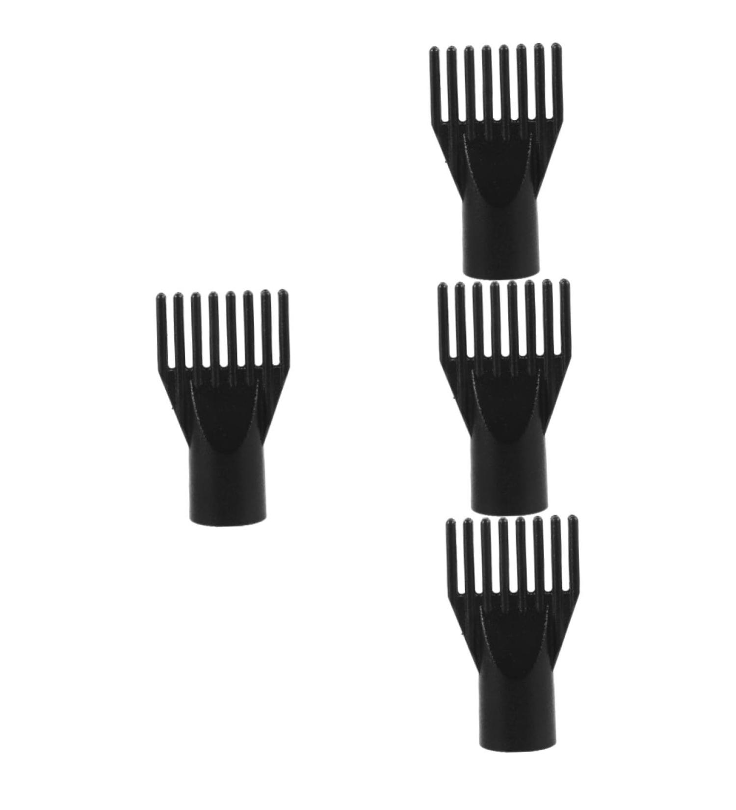 FRCOLOR Pack of 4 Water Blower for Pets Hair Styling Nozzle Hair Dryer Front Nozzle Blower Comb Hair Dryer Attachment for Hair Hair Dryer Attachment Universal Comb Hair Dryer Attachment Dog 12.00X7.00X4.00CMx4pcs Black x 4 pieces - Buy Online on GoSupps.com