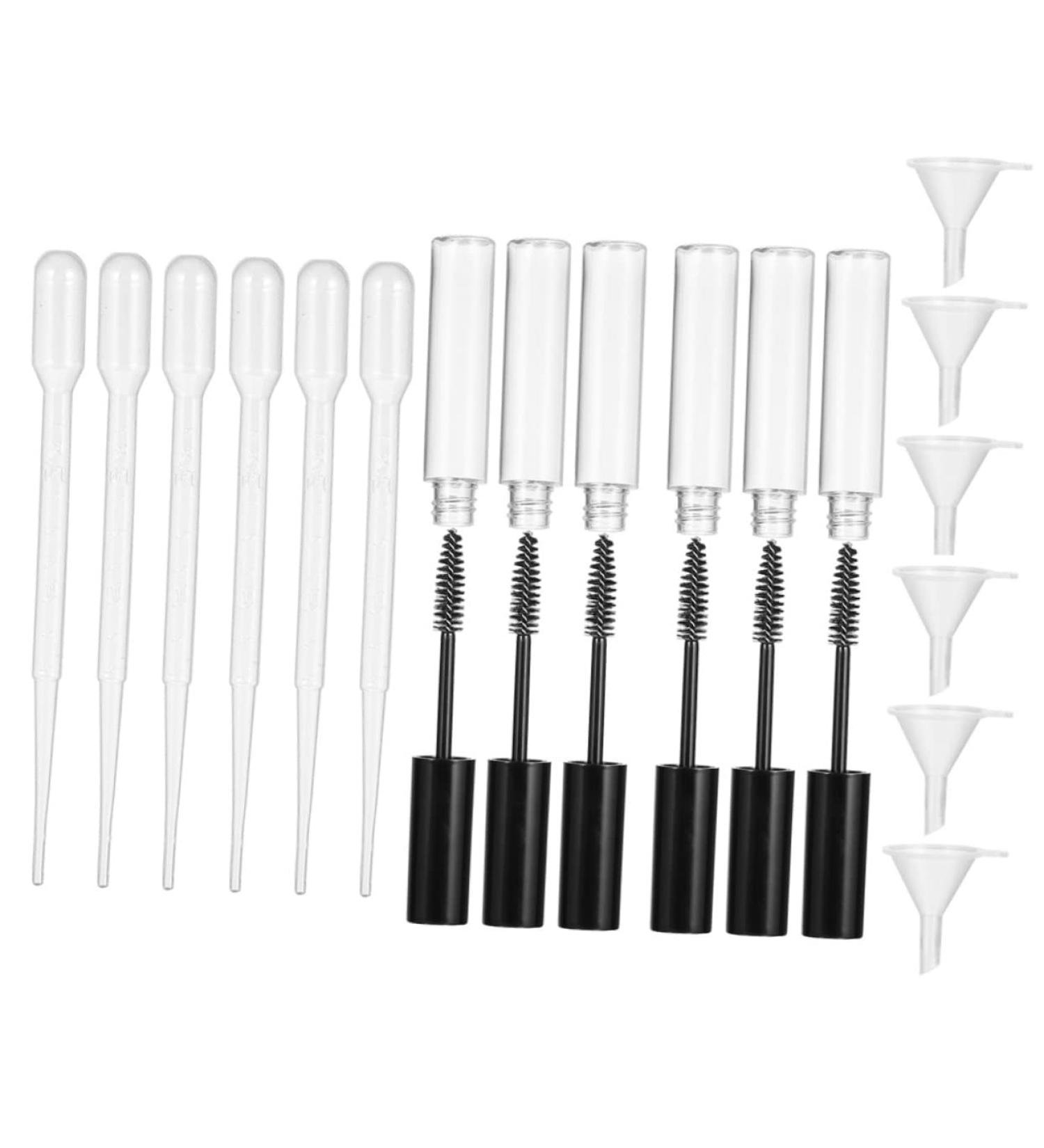 WOONEKY 2 Sets Mascara Tube Refillable Tubes Plastic Containers Plastic Eyelash Cream Dropper Essential Bottles Plastic Dropper Bottles Eyelash Tubes Sample Dropper Bottle Perfume Bottles - Buy Online on GoSupps.com