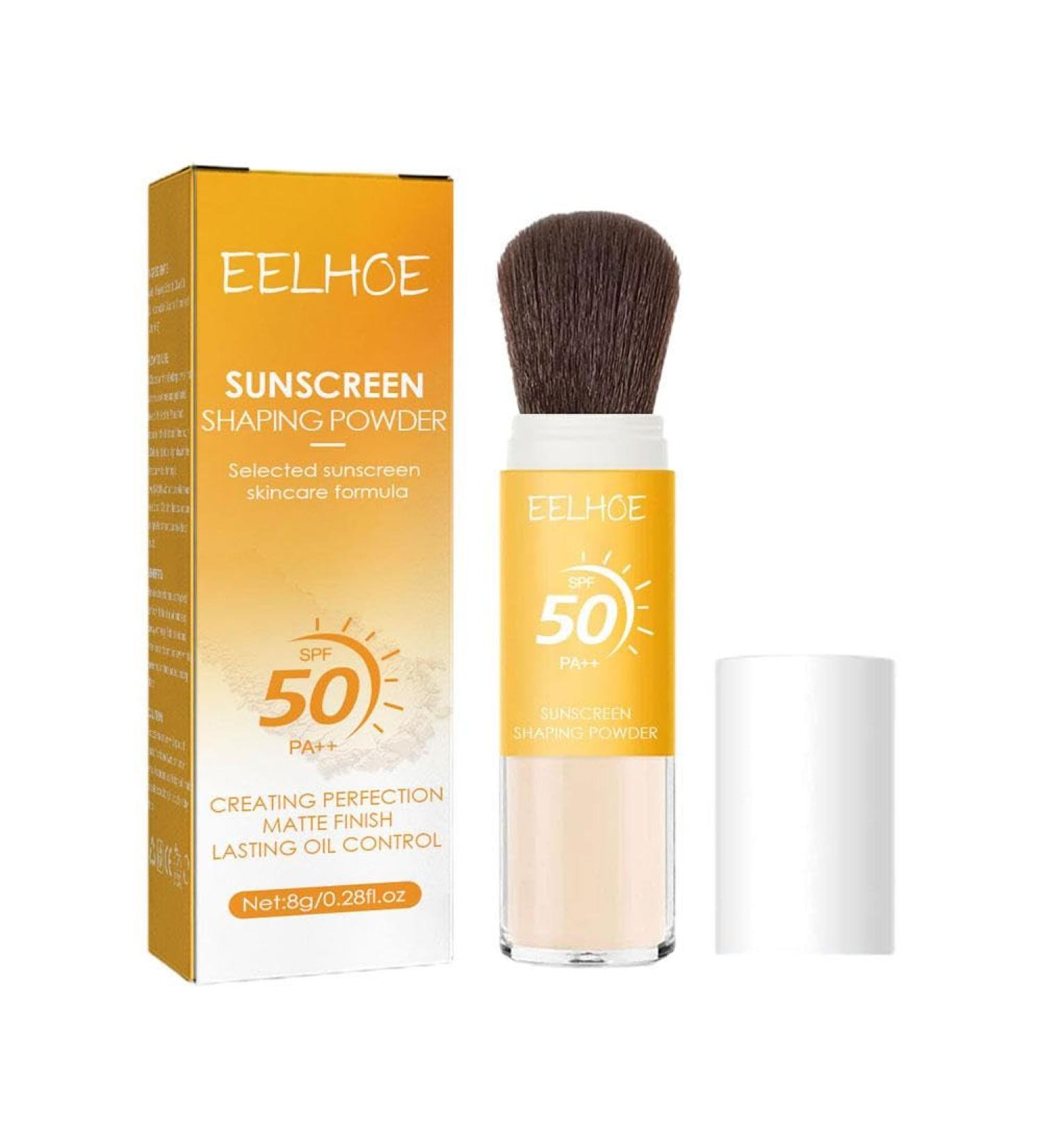 2023 New Mineral Sunscreen Translucent Setting Powder Natural Oil Brighten Makeup Fixed Matte Lasting - Buy Online on GoSupps.com