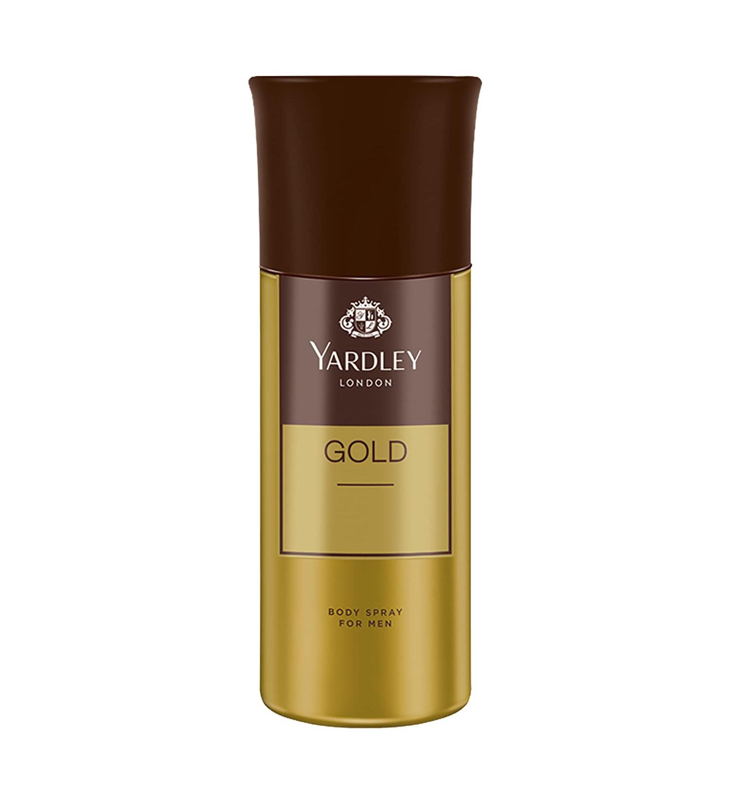 Yardley London Gold Body Spray for Men 150ml - Buy Online on GoSupps.com