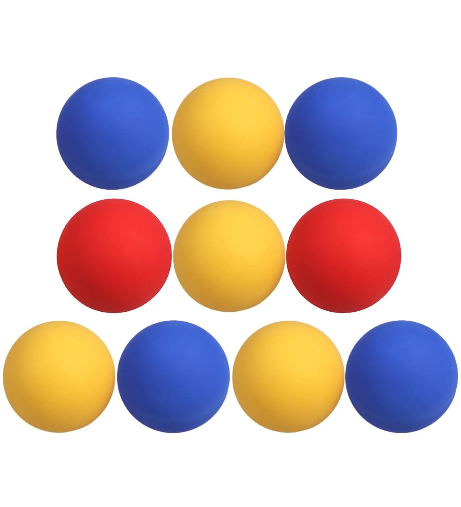 Healeved 10-Pack Professional Silicone Lacrosse Balls - 6.2cm Massage Sports Balls for Hockey & Rackets - Buy Online on GoSupps.com