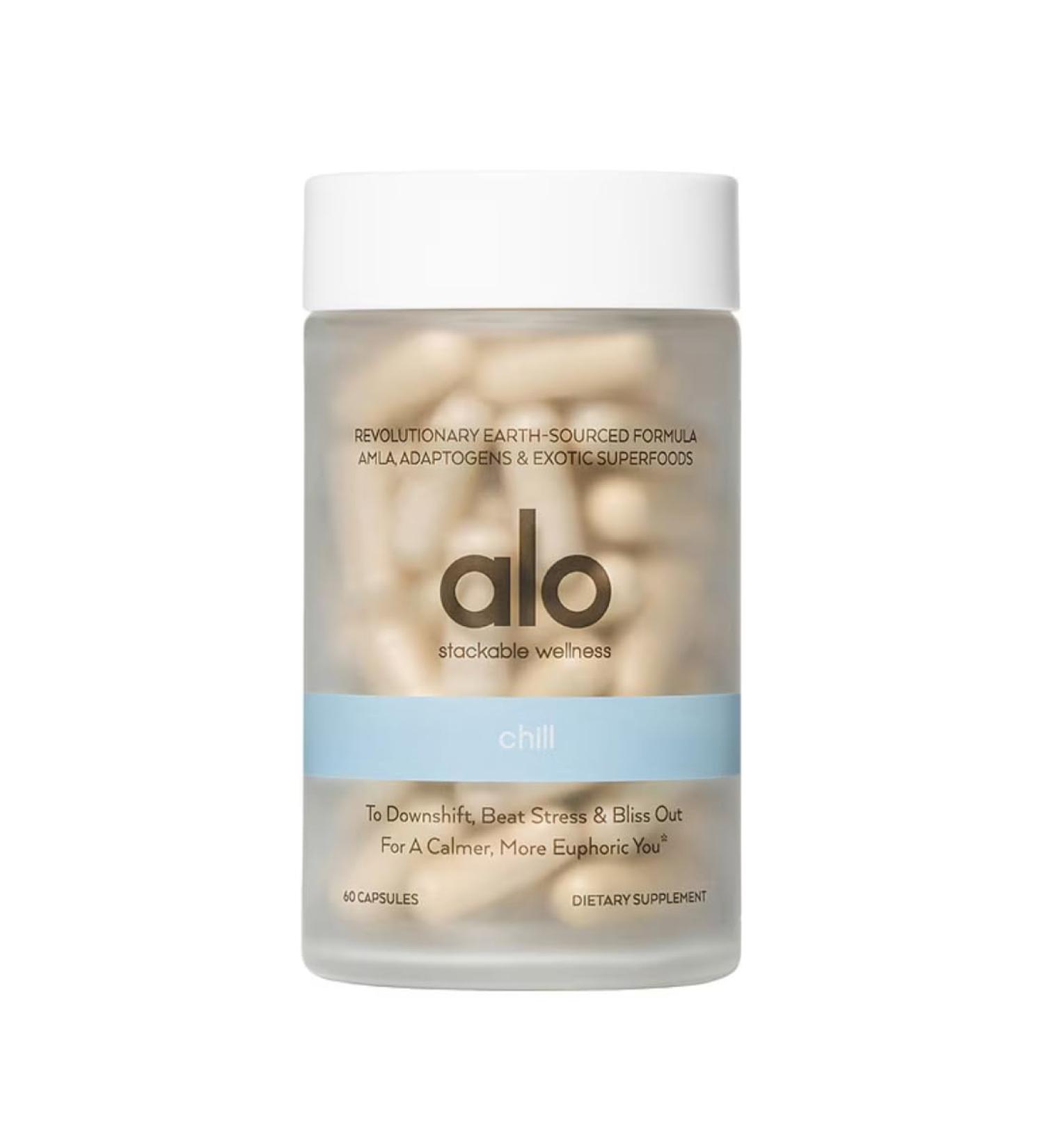 ALO Chill Capsules Relaxation Supplement Which Supports Calmness and Mental Clarity - Buy Online on GoSupps.com